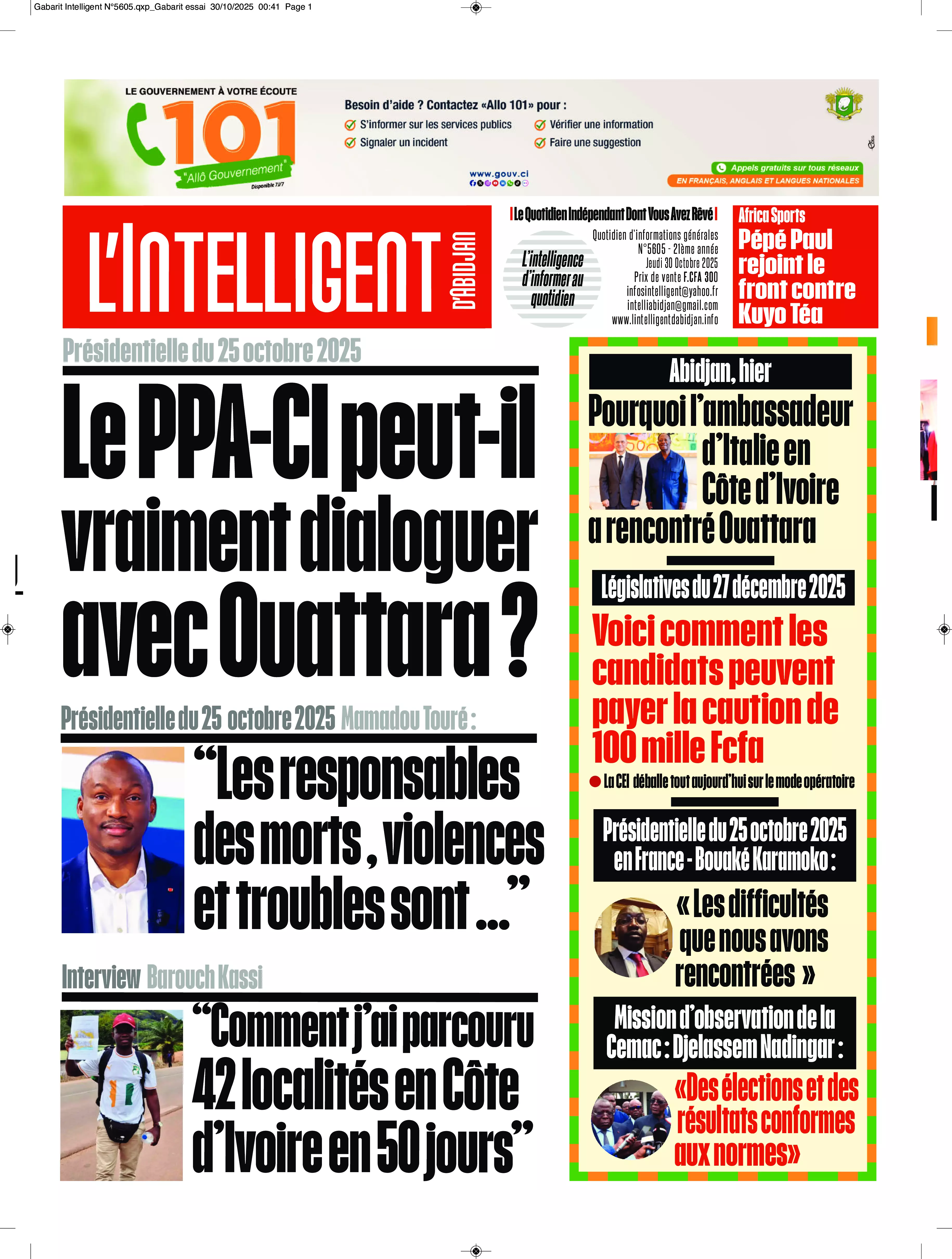 N° 5605 - 2025-10-30