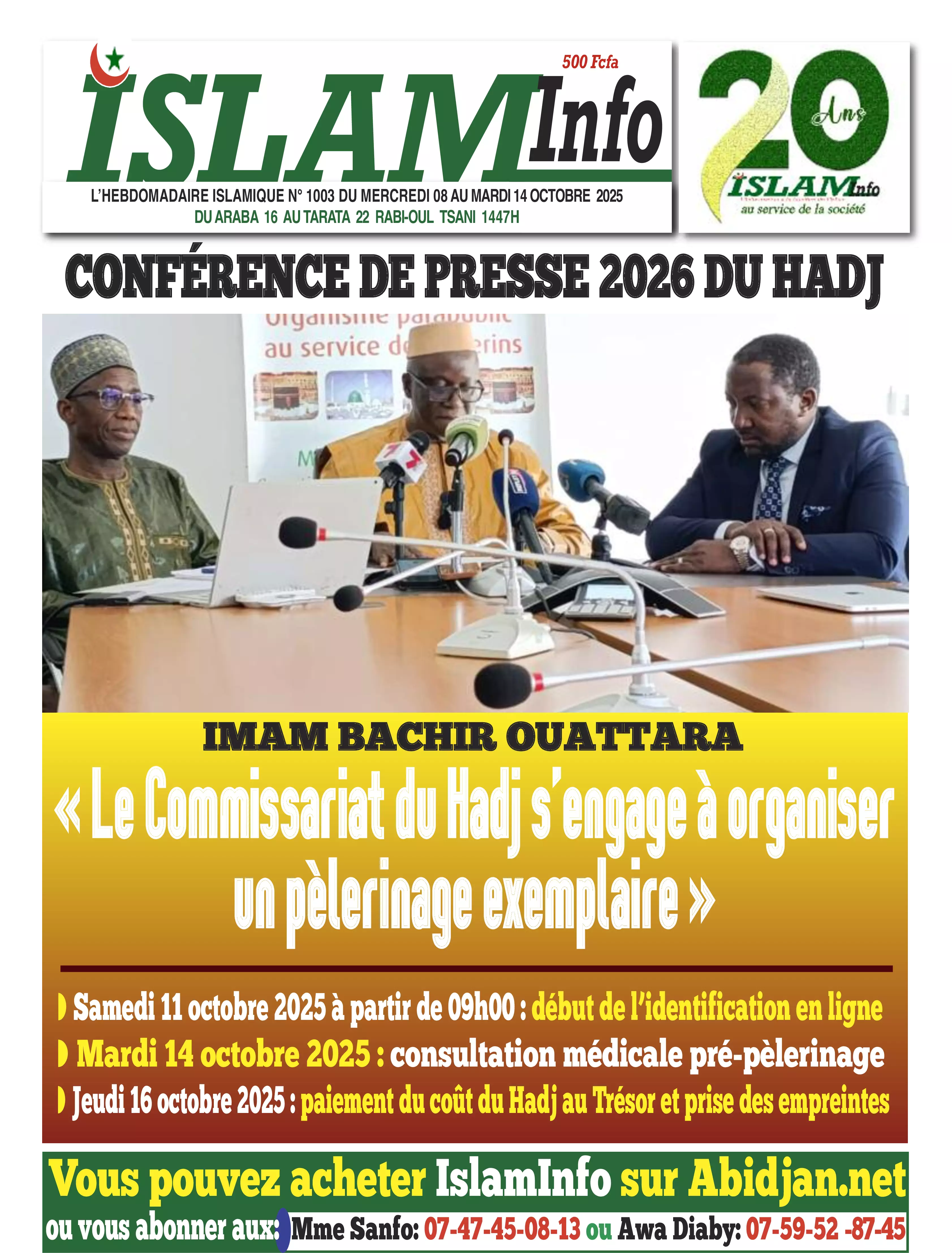 N° 1003 - 2025-10-08