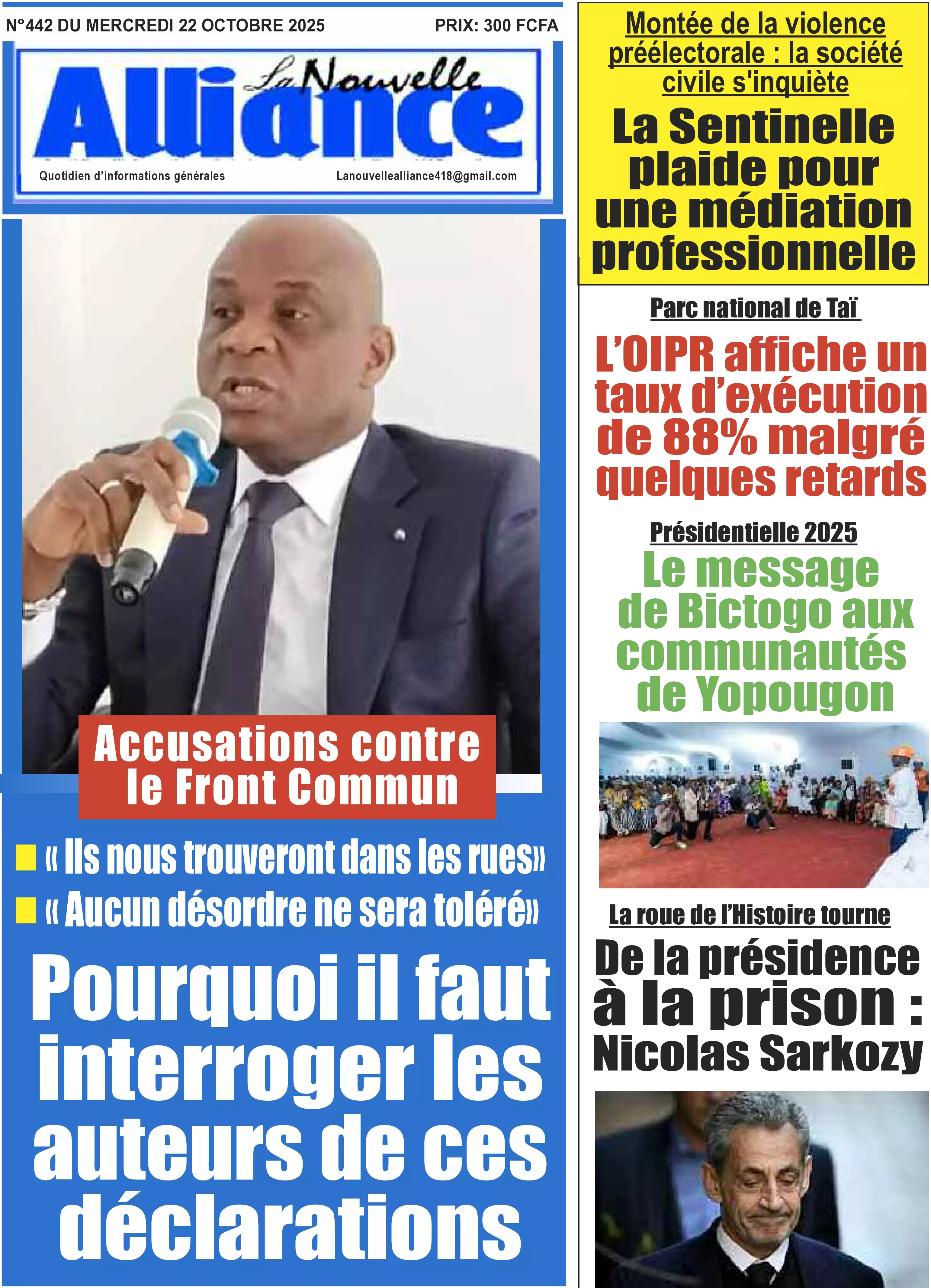 N° 442 - 2025-10-22