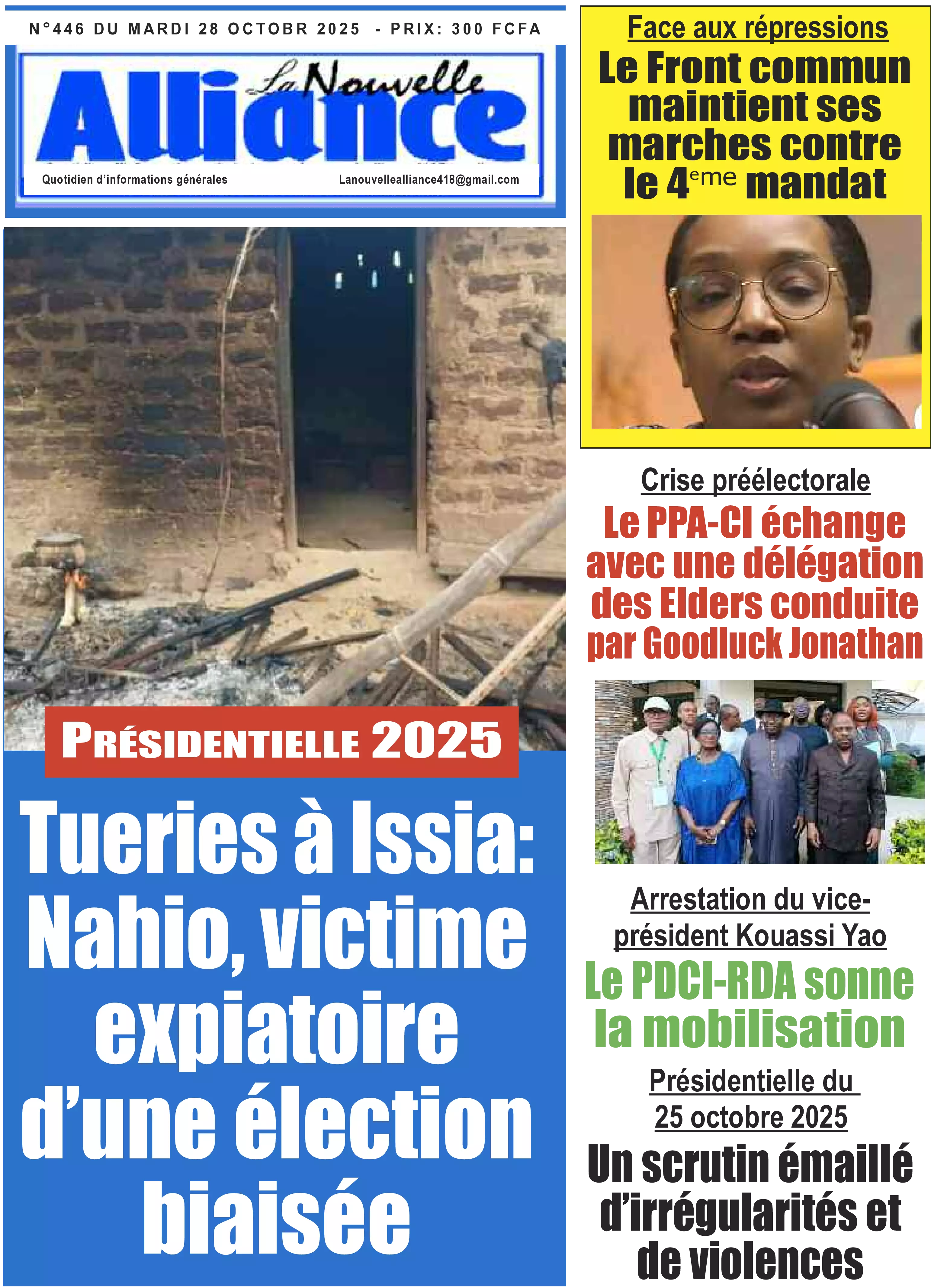 N° 446 - 2025-10-28