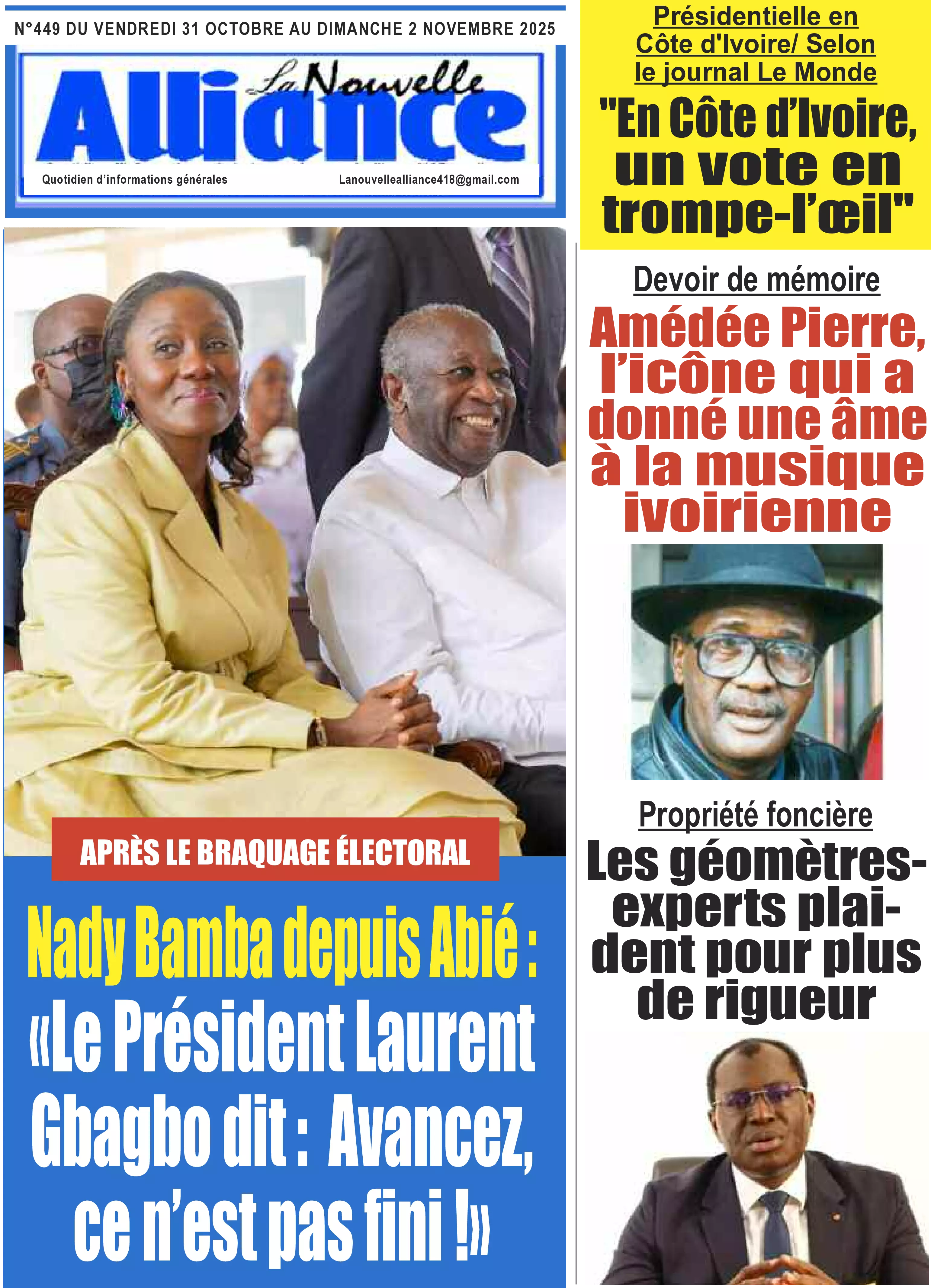 N° 449 - 2025-10-31