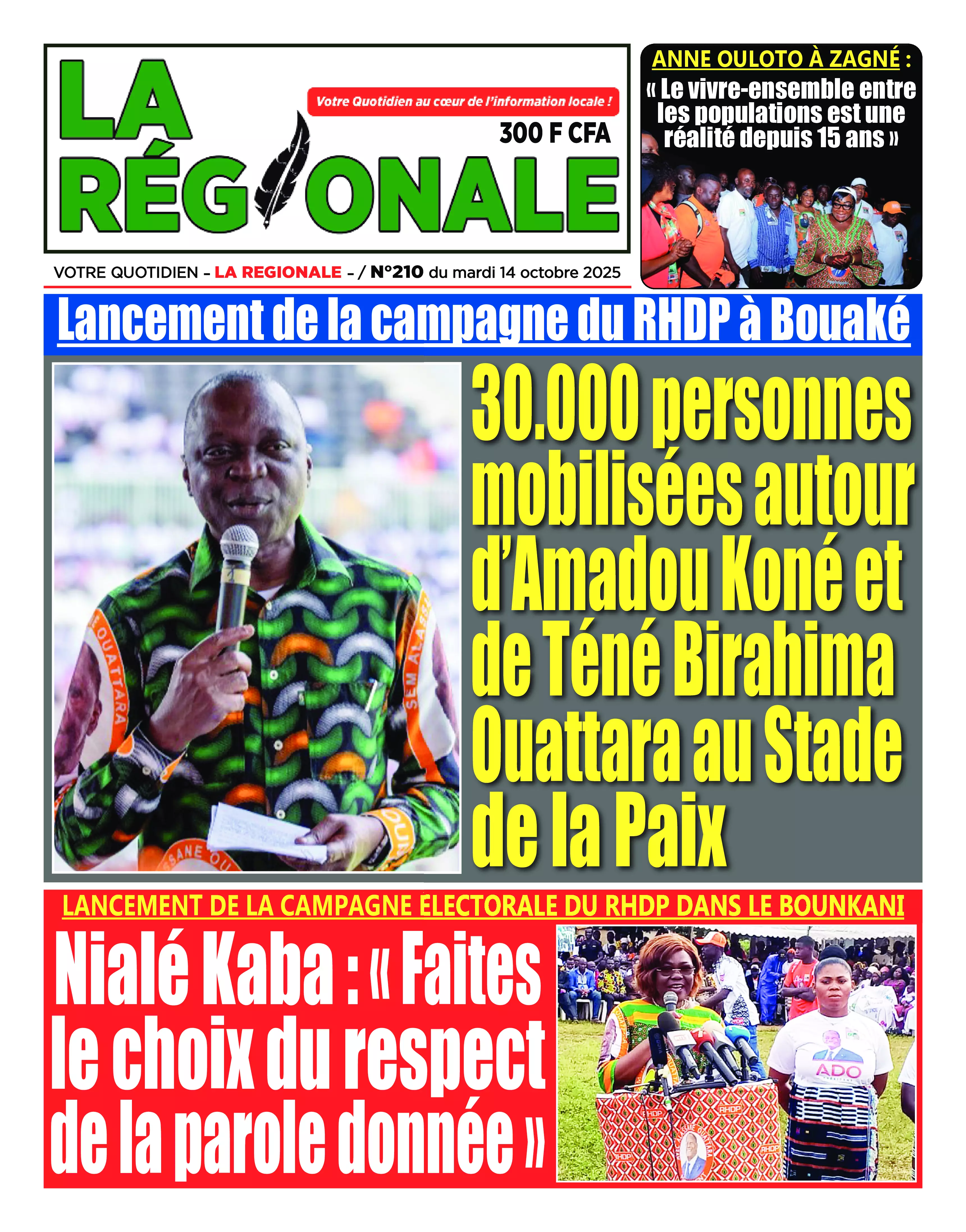 N° 210 - 2025-10-14