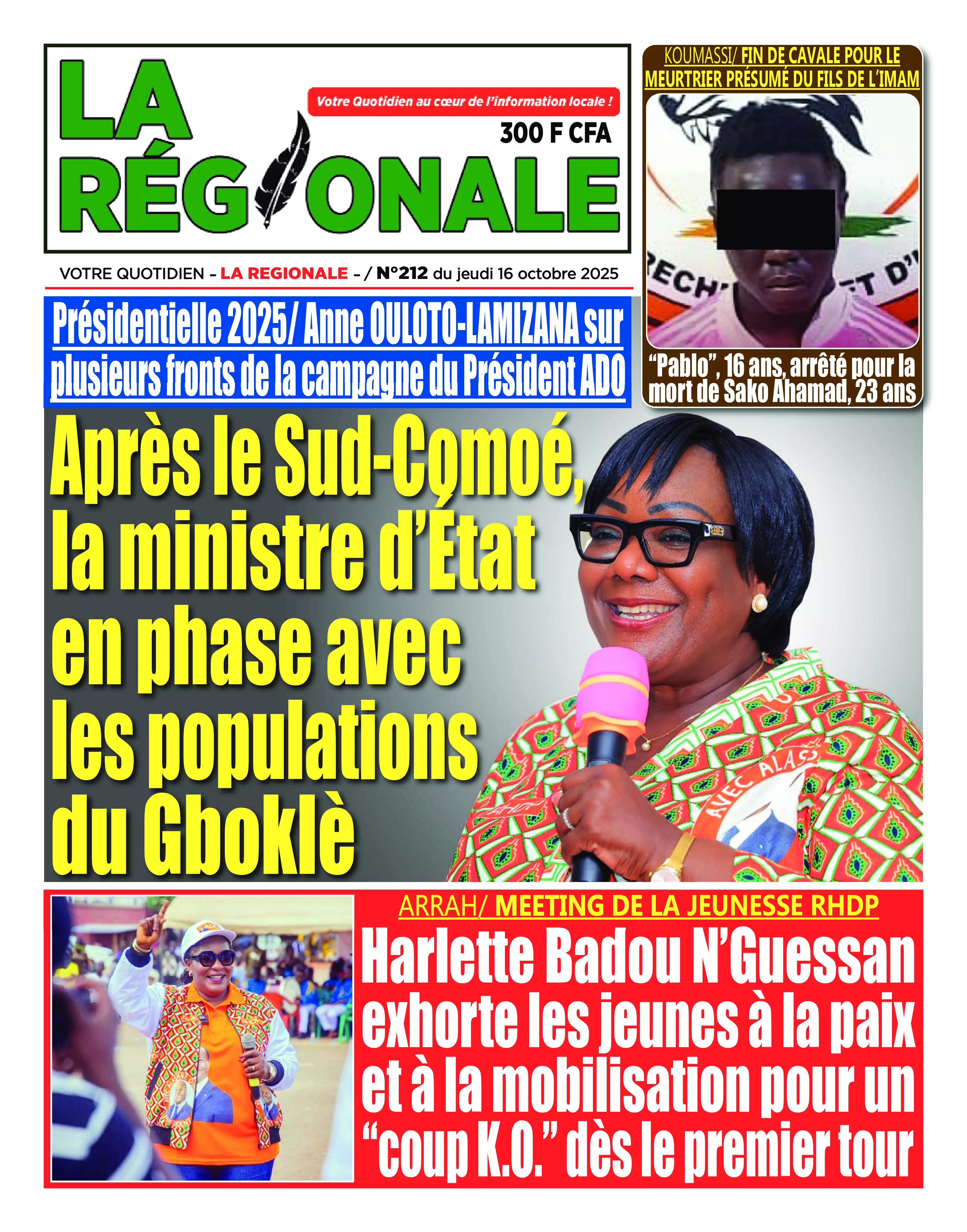 N° 212 - 2025-10-16