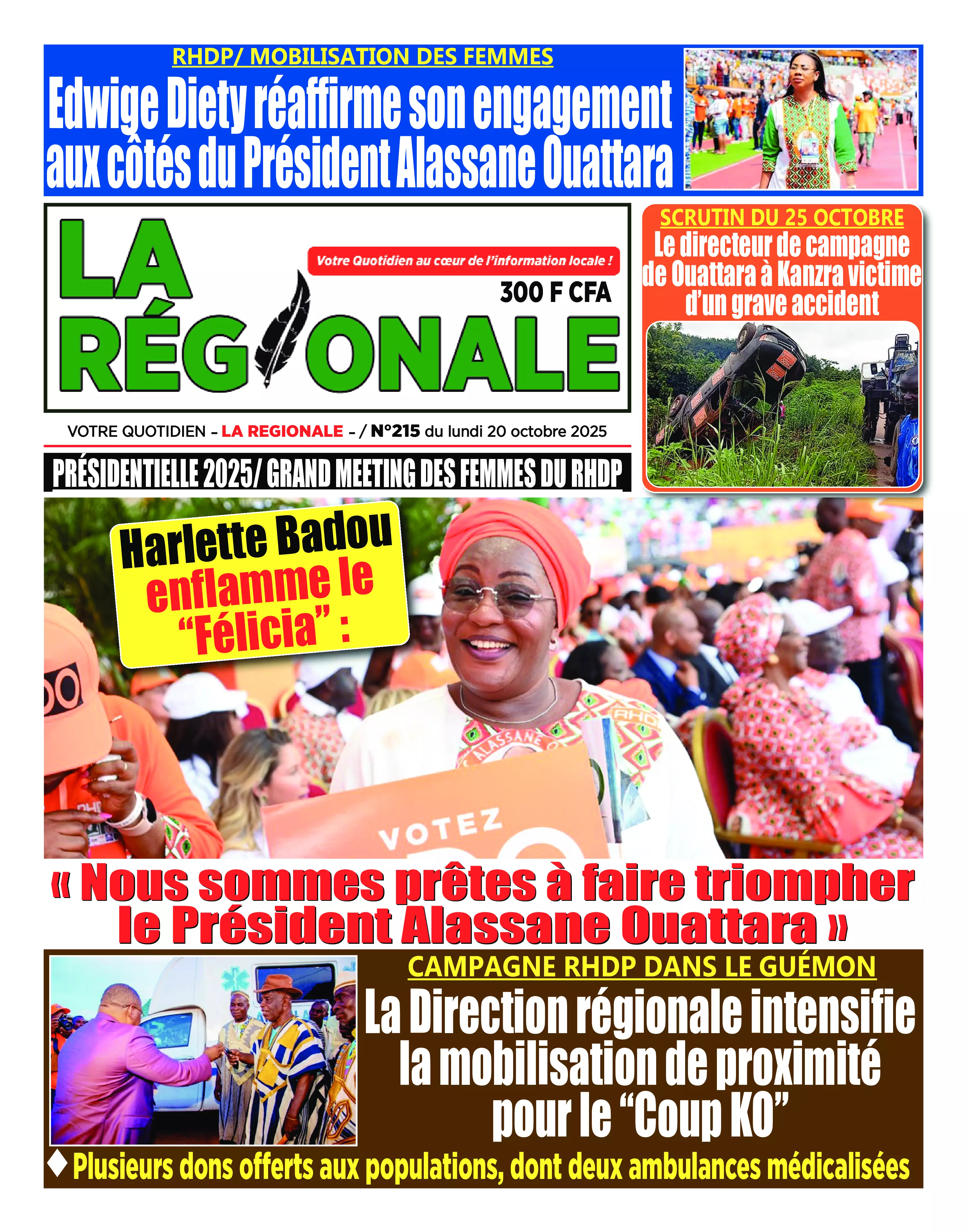 LA REGIONALE N° 215