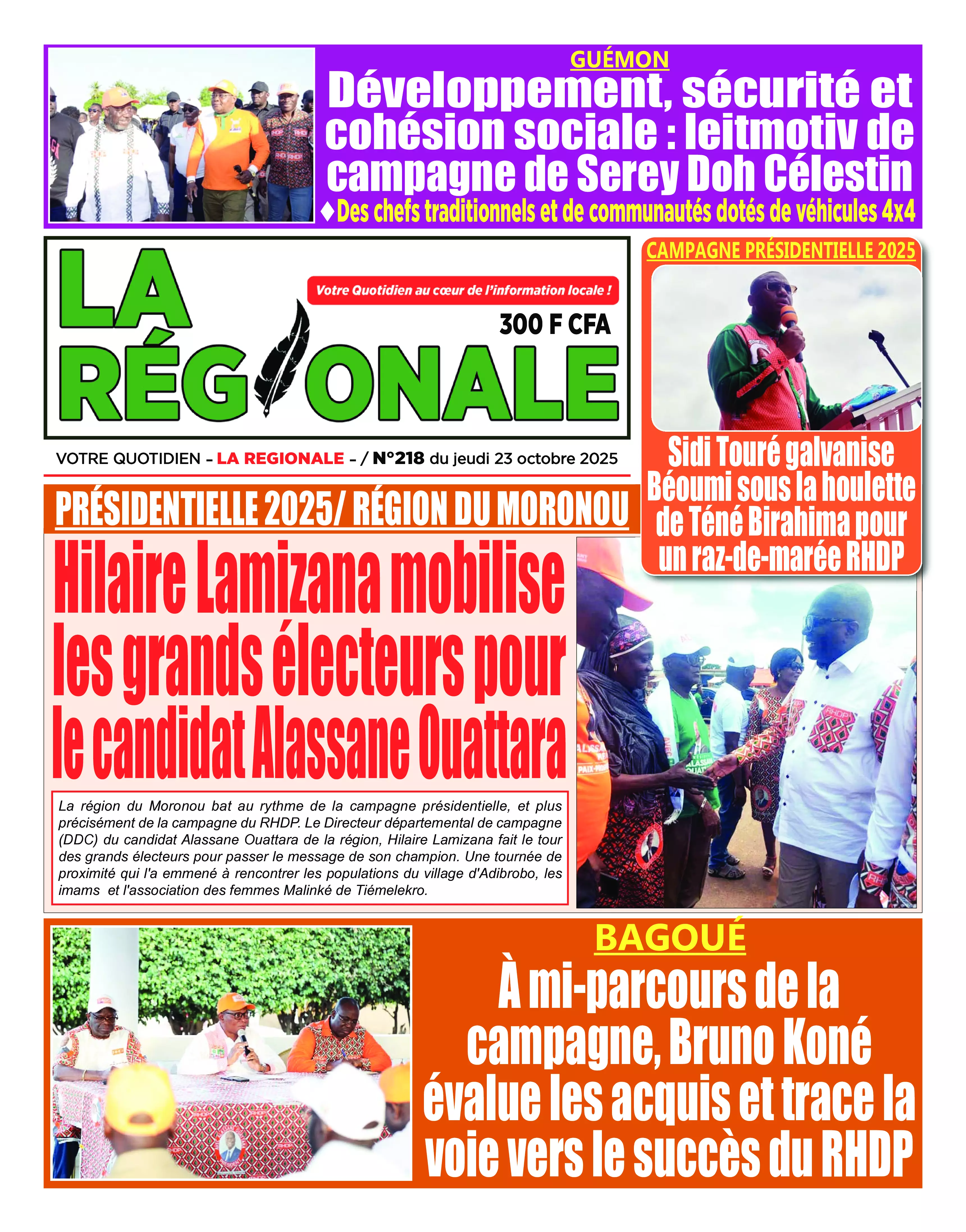 N° 218 - 2025-10-23