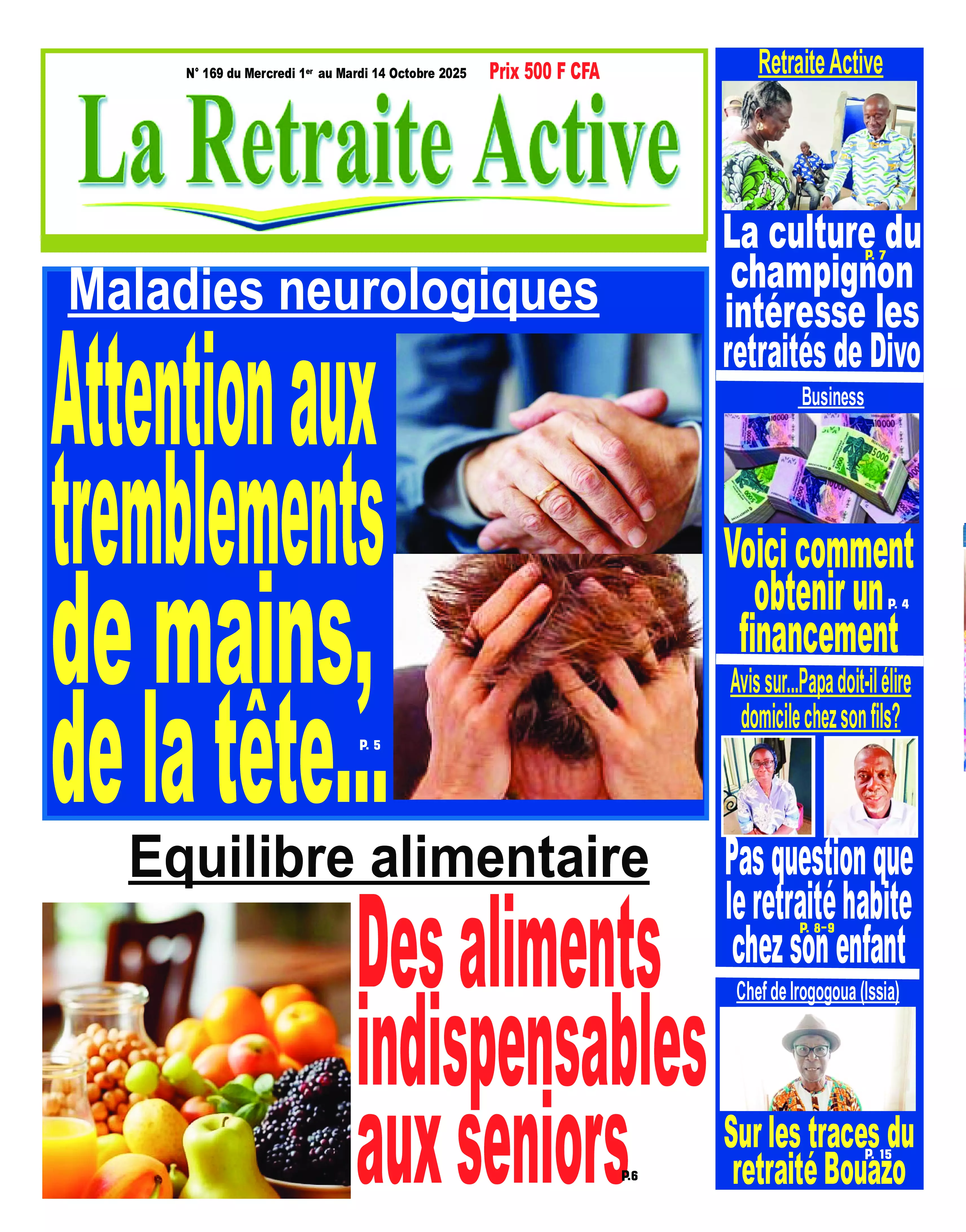 LA RETRAITE ACTIVE N° 169