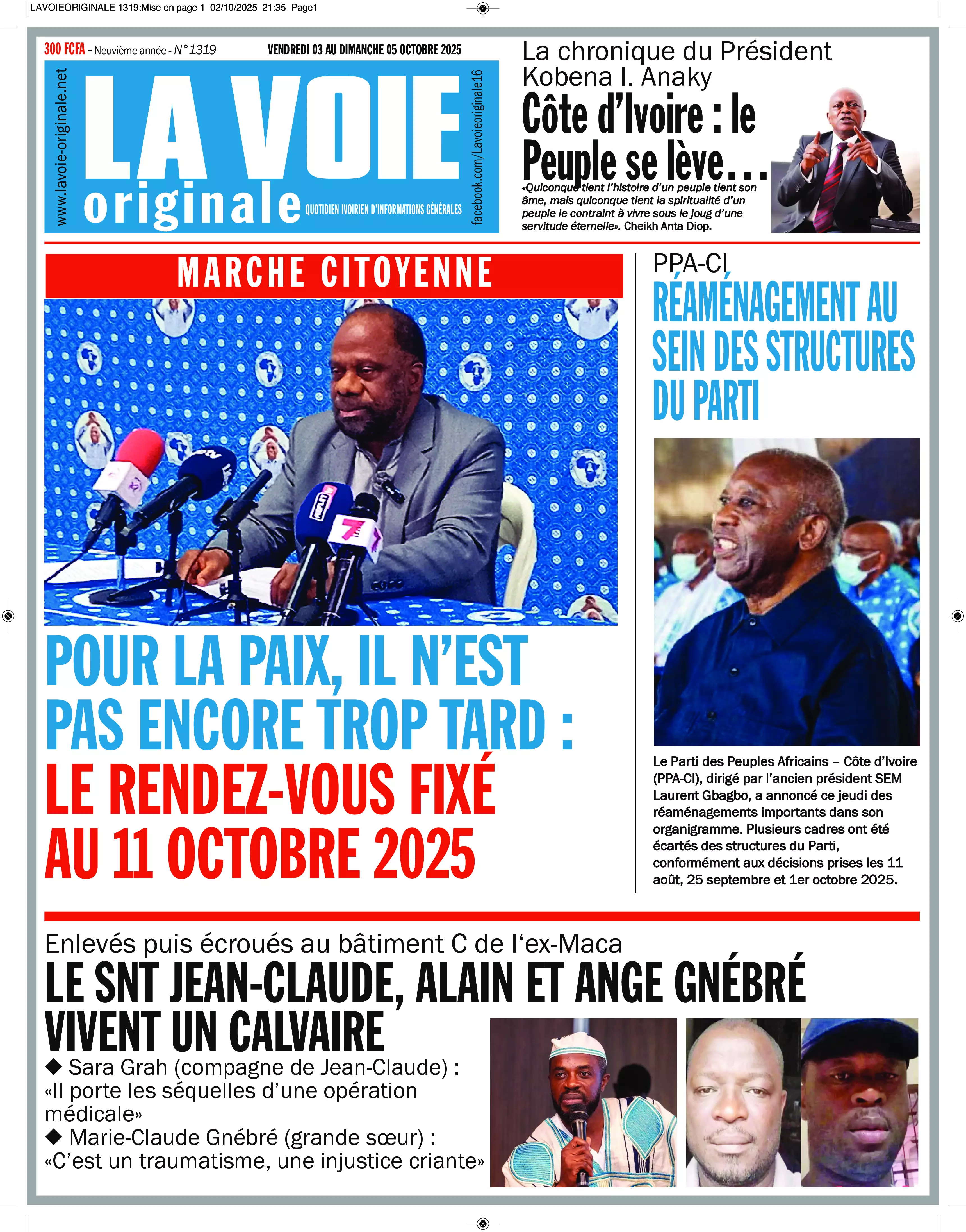 N° 1319 - 2025-10-03