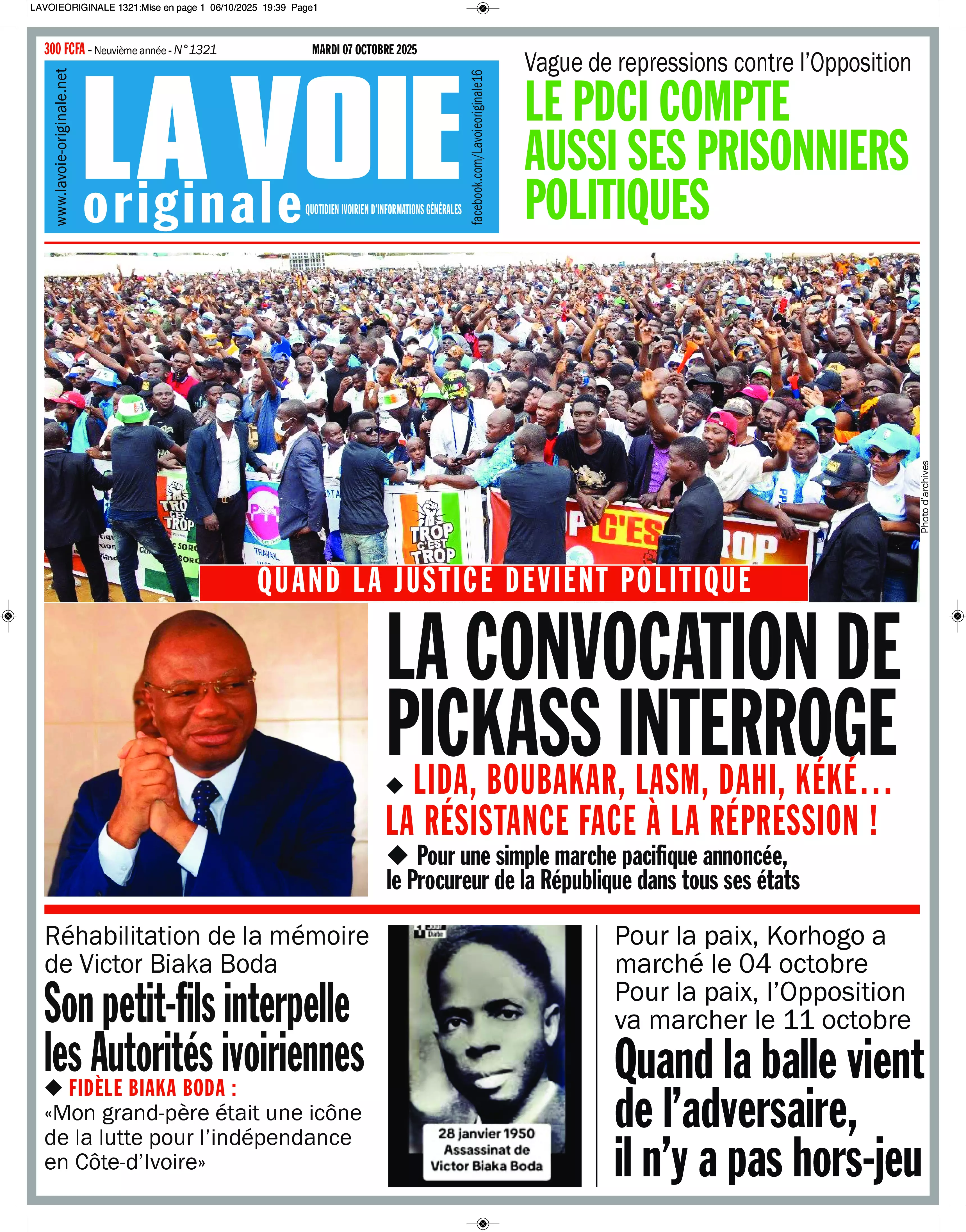 N° 1321 - 2025-10-07