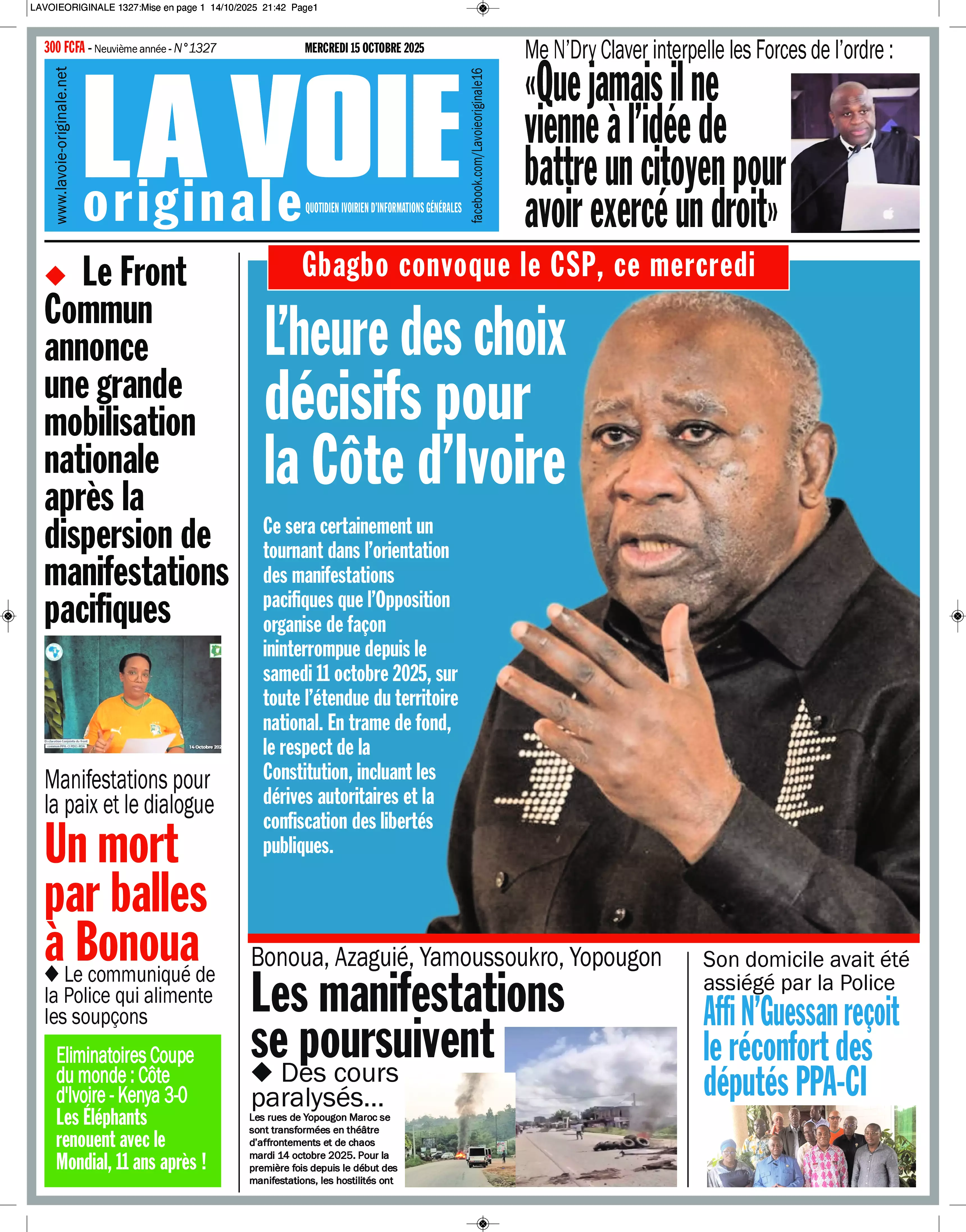 N° 1327 - 2025-10-15