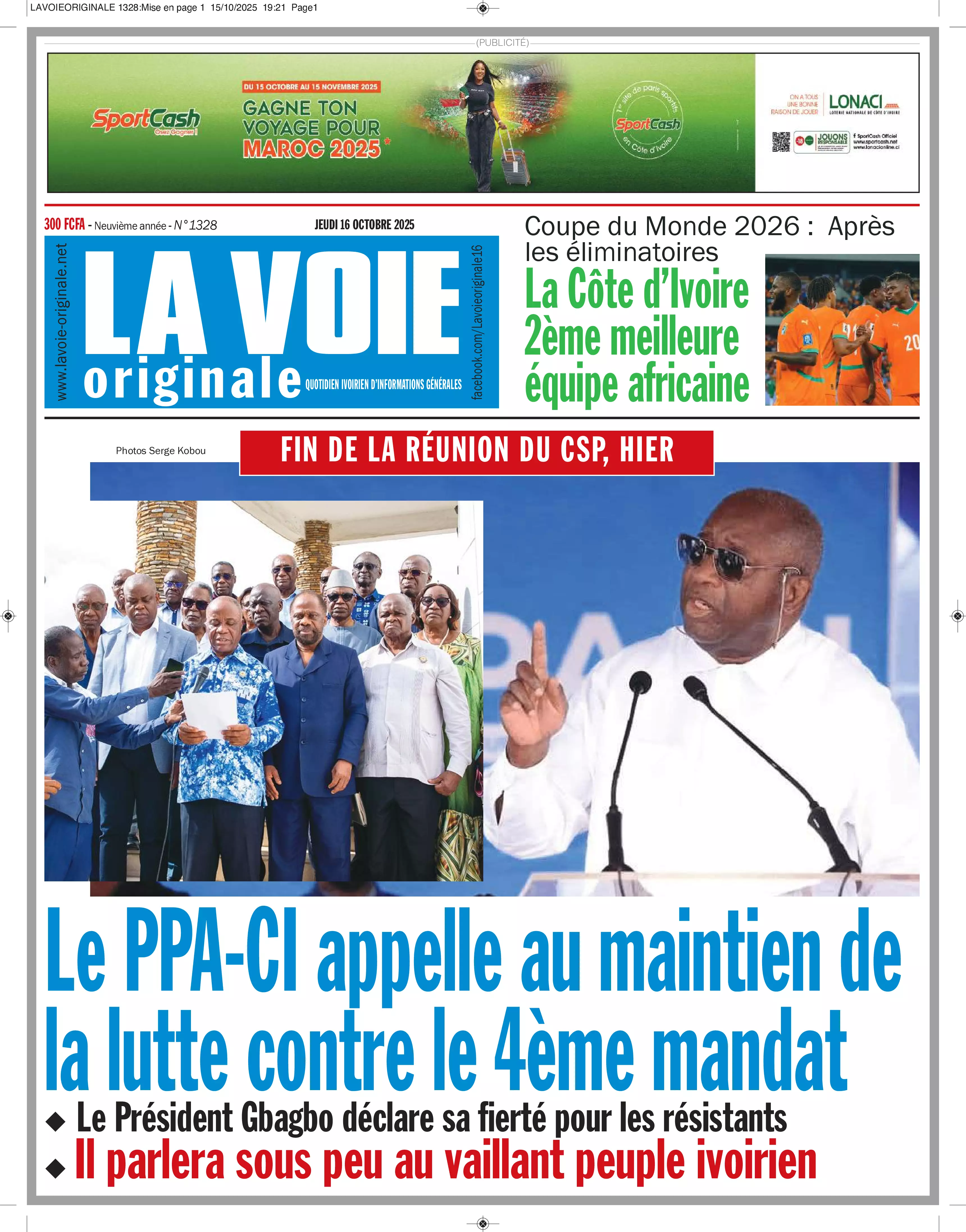 N° 1328 - 2025-10-16