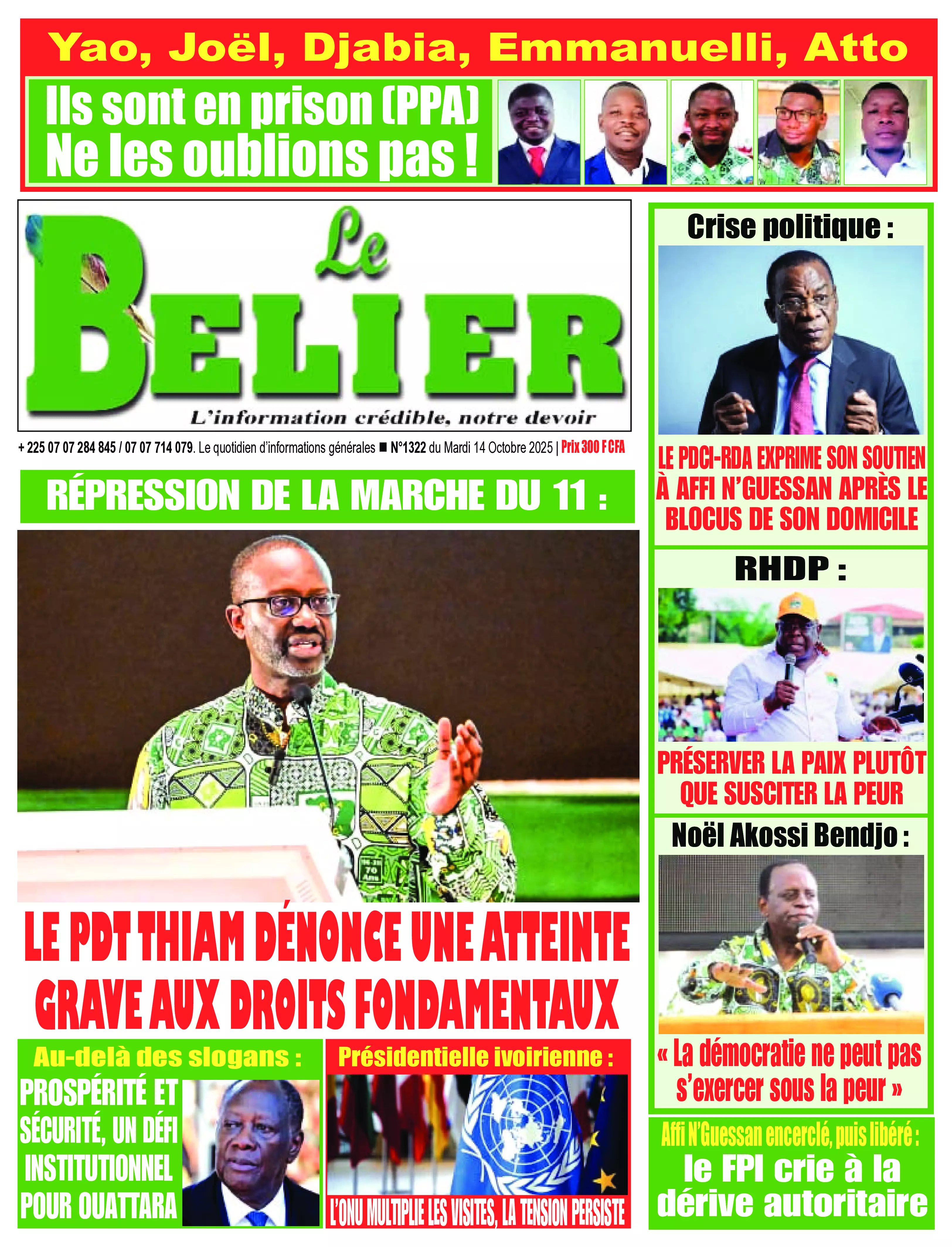 N° 1322 - 2025-10-14