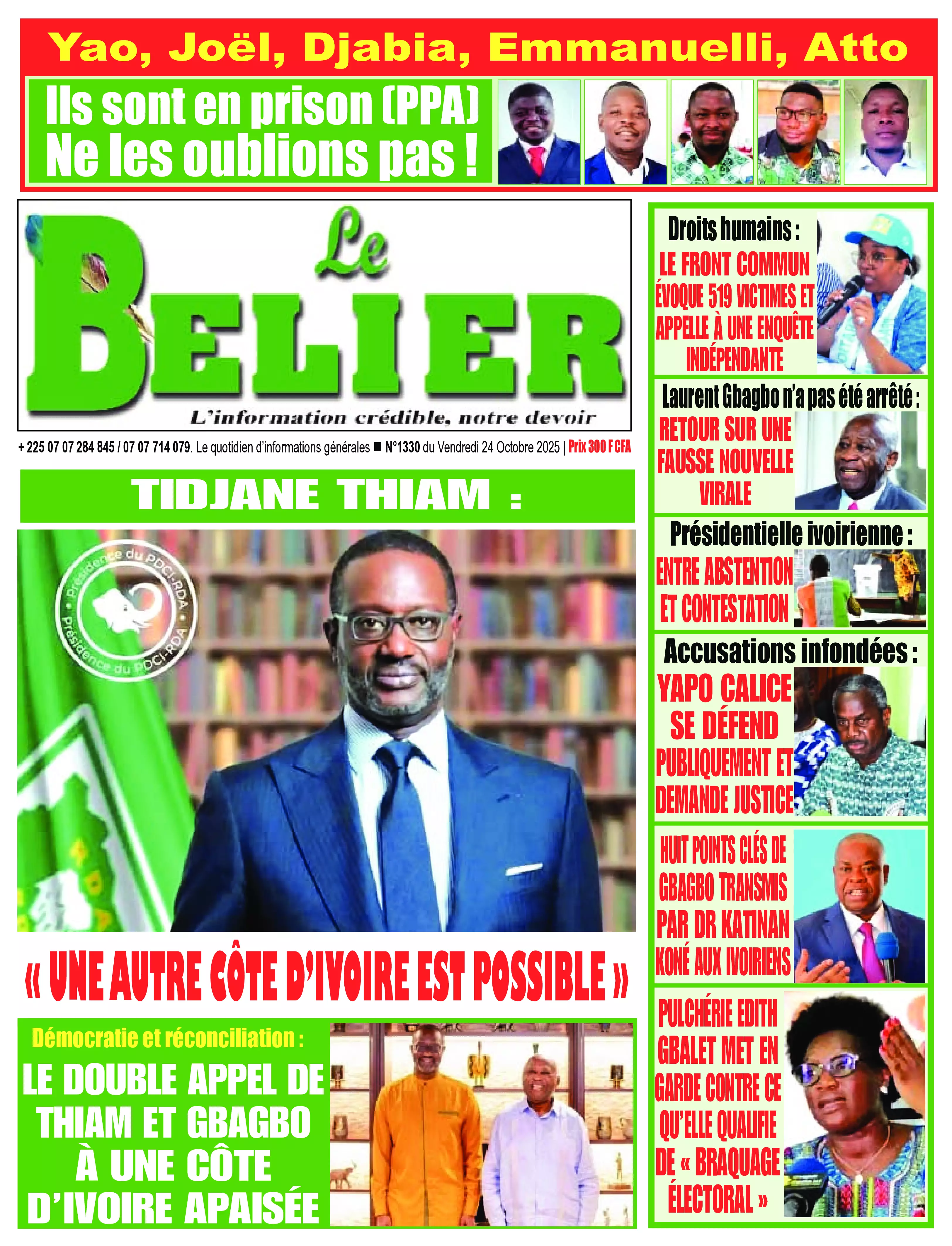 N° 1330 - 2025-10-24