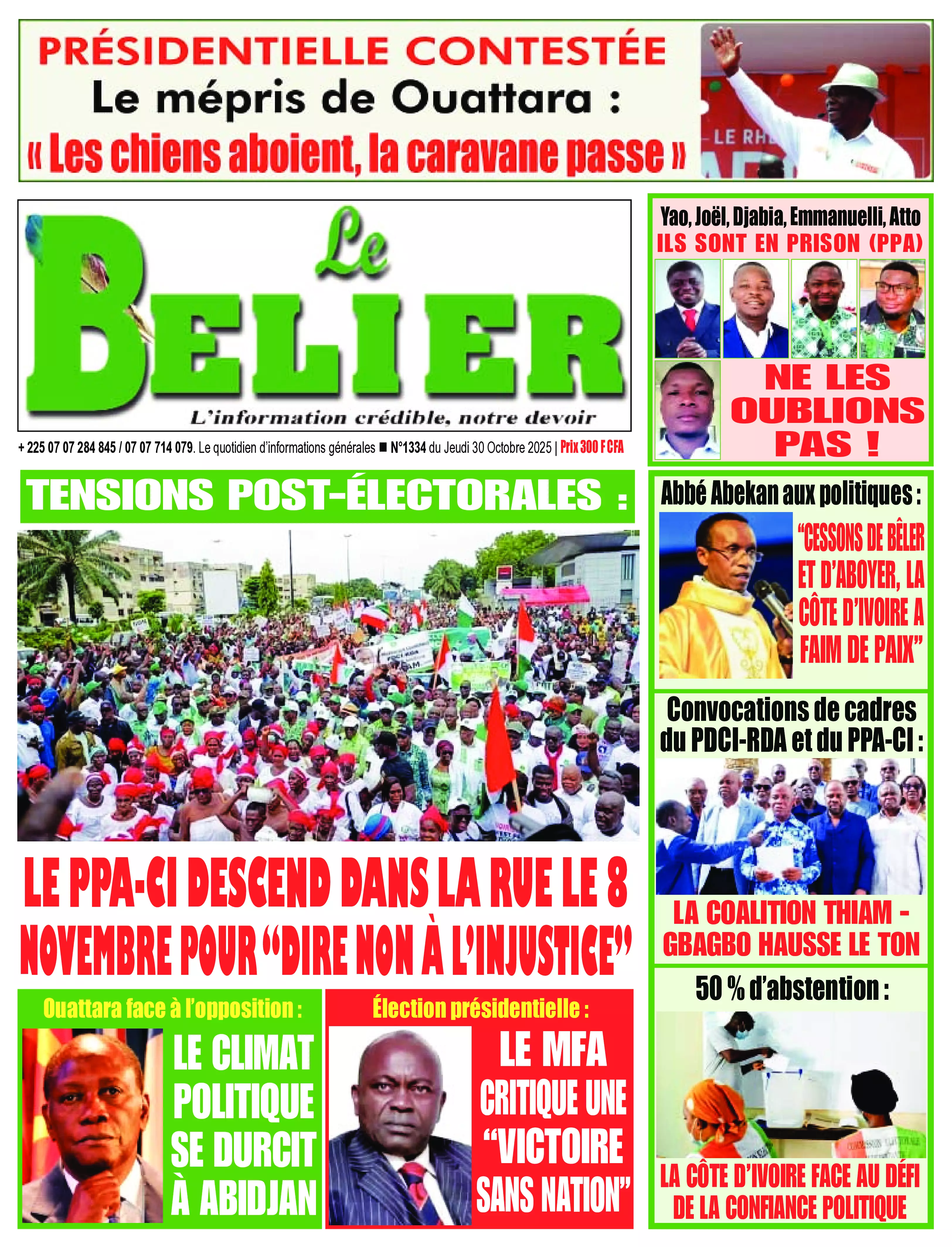 N° 1334 - 2025-10-30