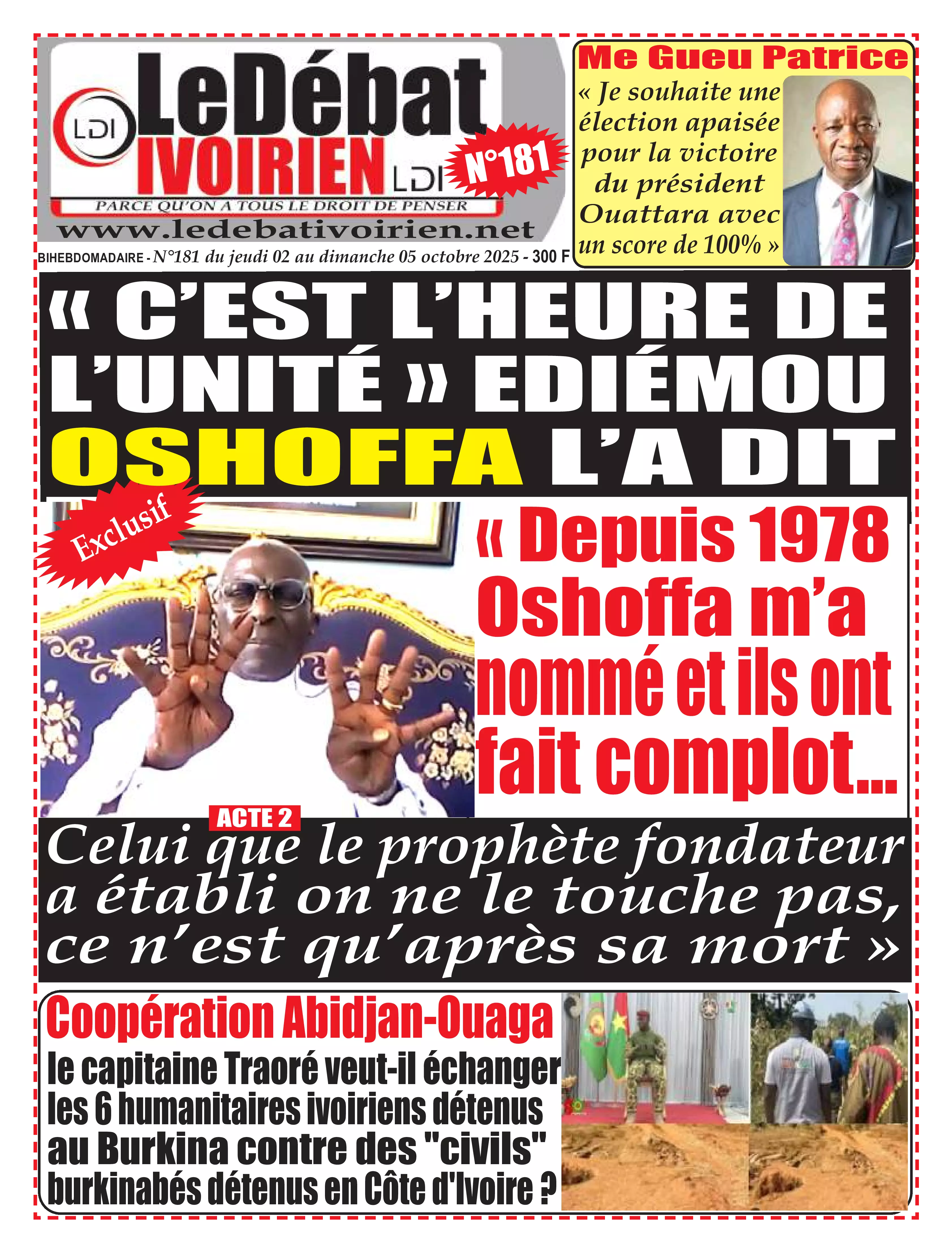 N° 181 - 2025-10-02