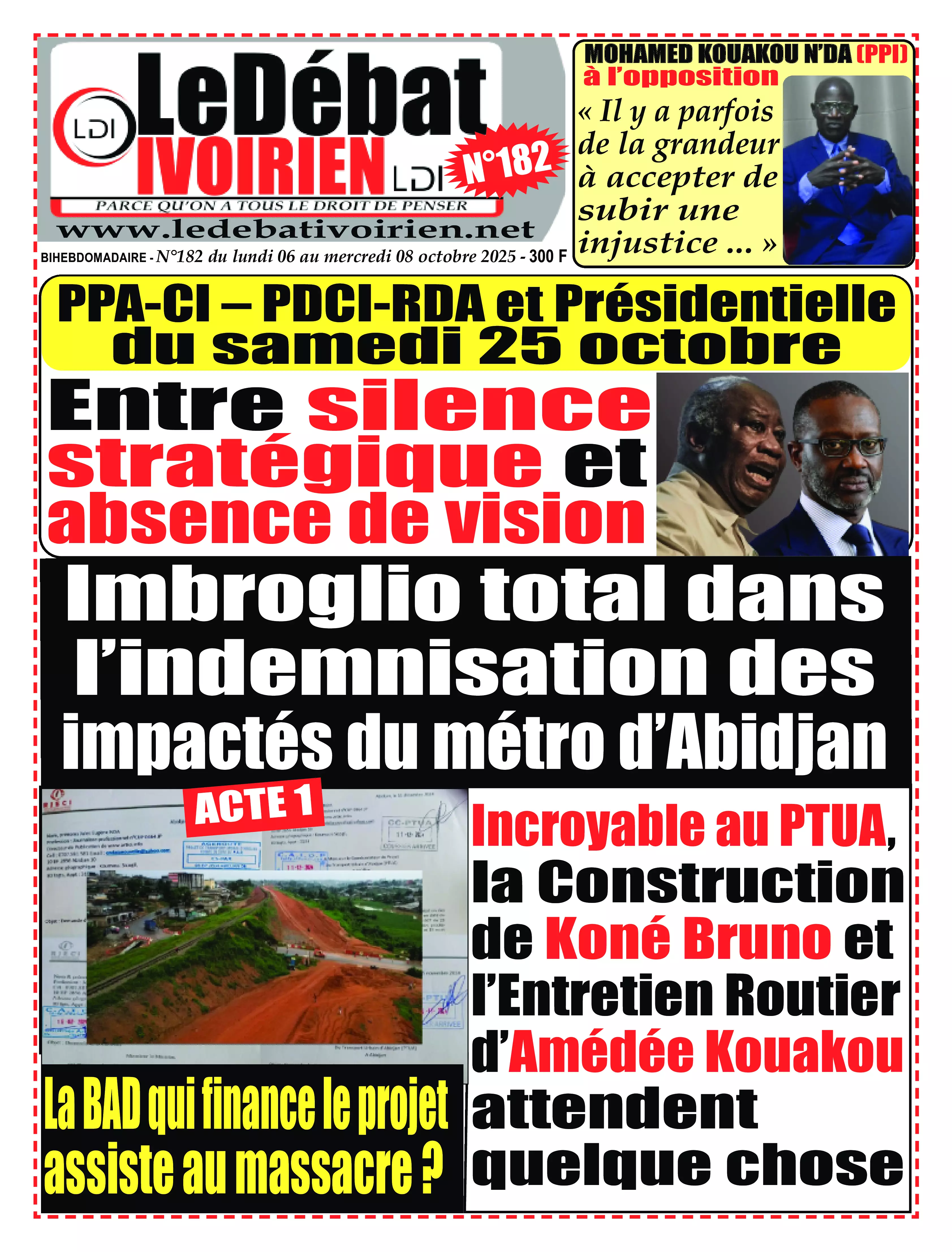 N° 182 - 2025-10-06