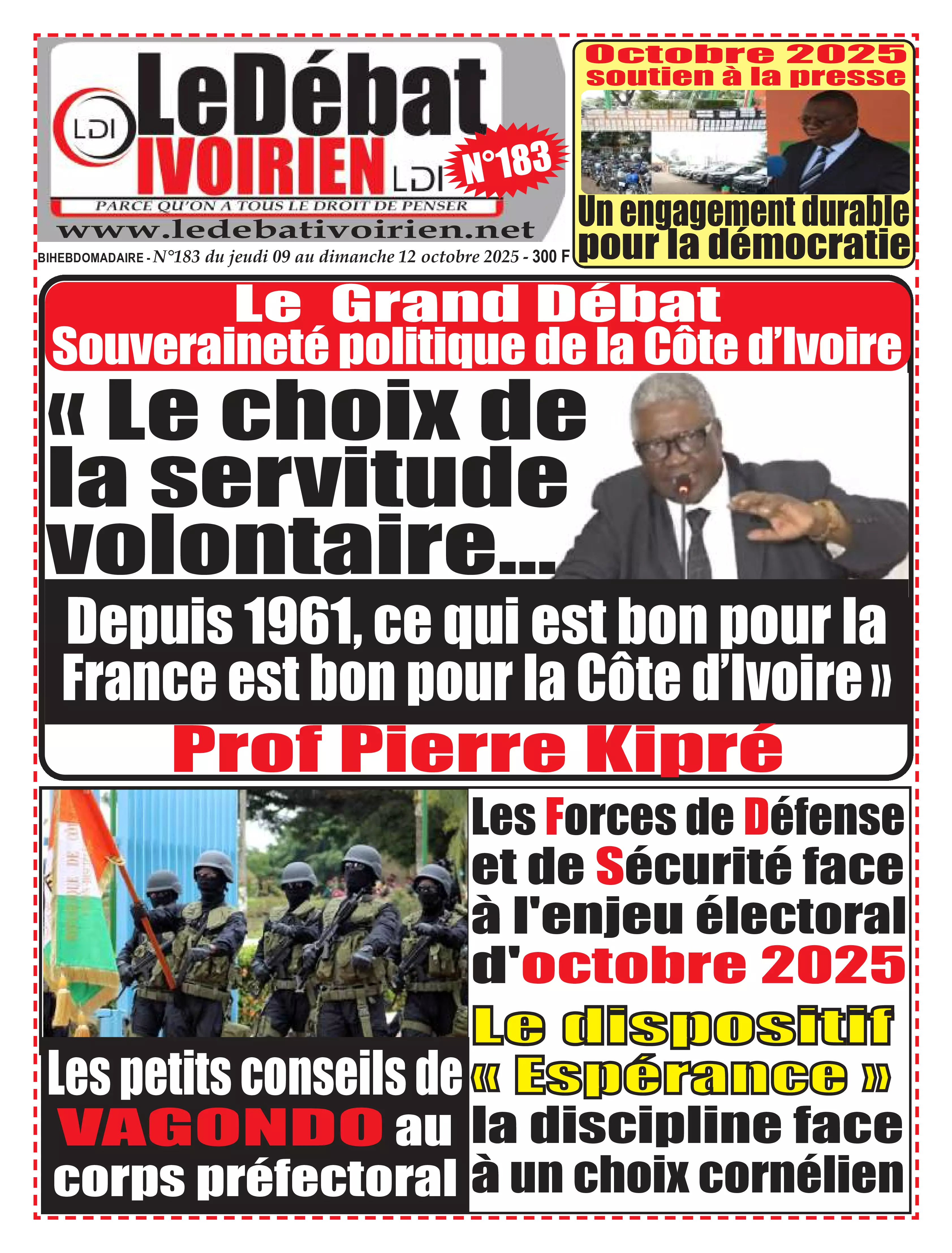 N° 183 - 2025-10-09