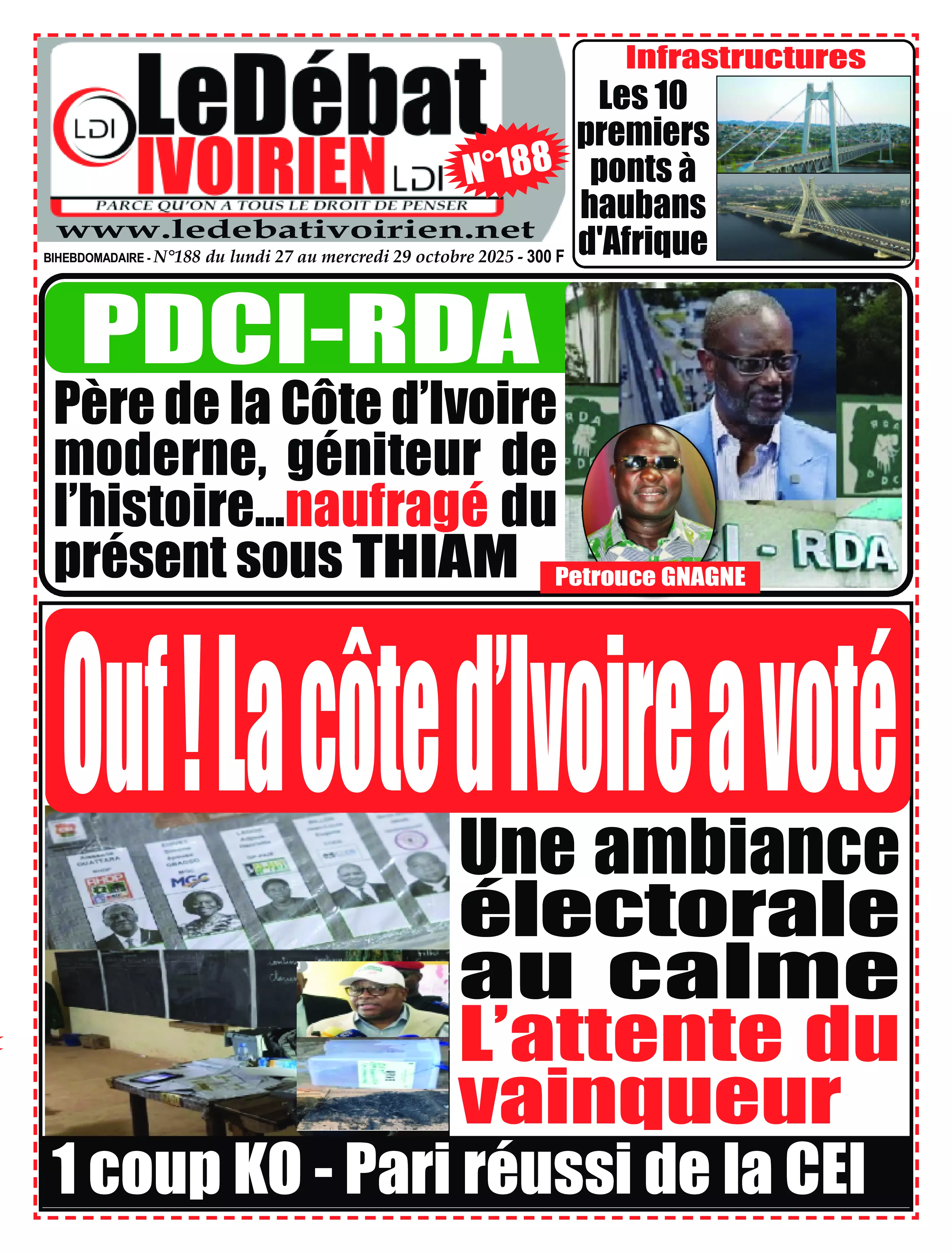 N° 188 - 2025-10-27