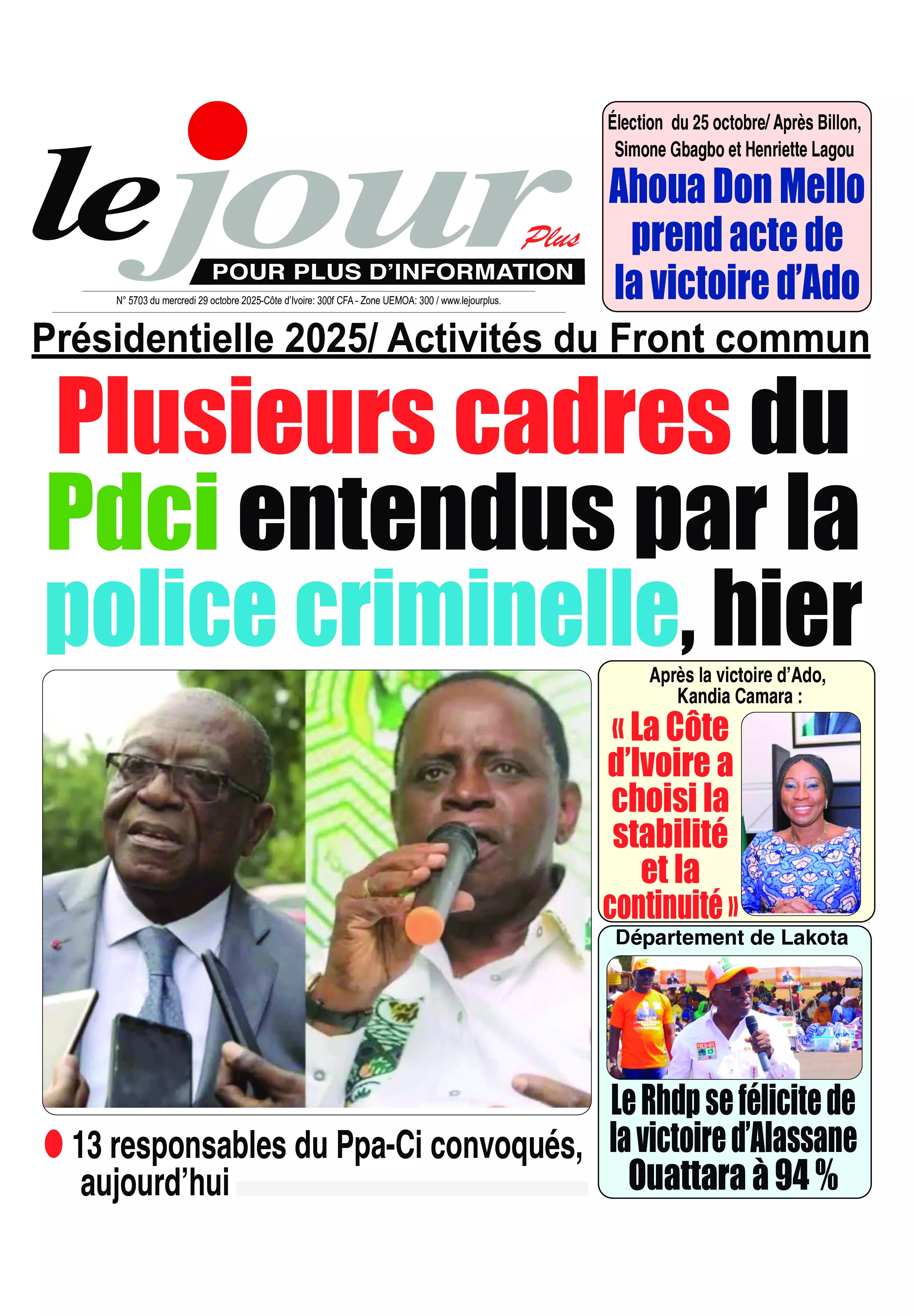 N° 5703 - 2025-10-29