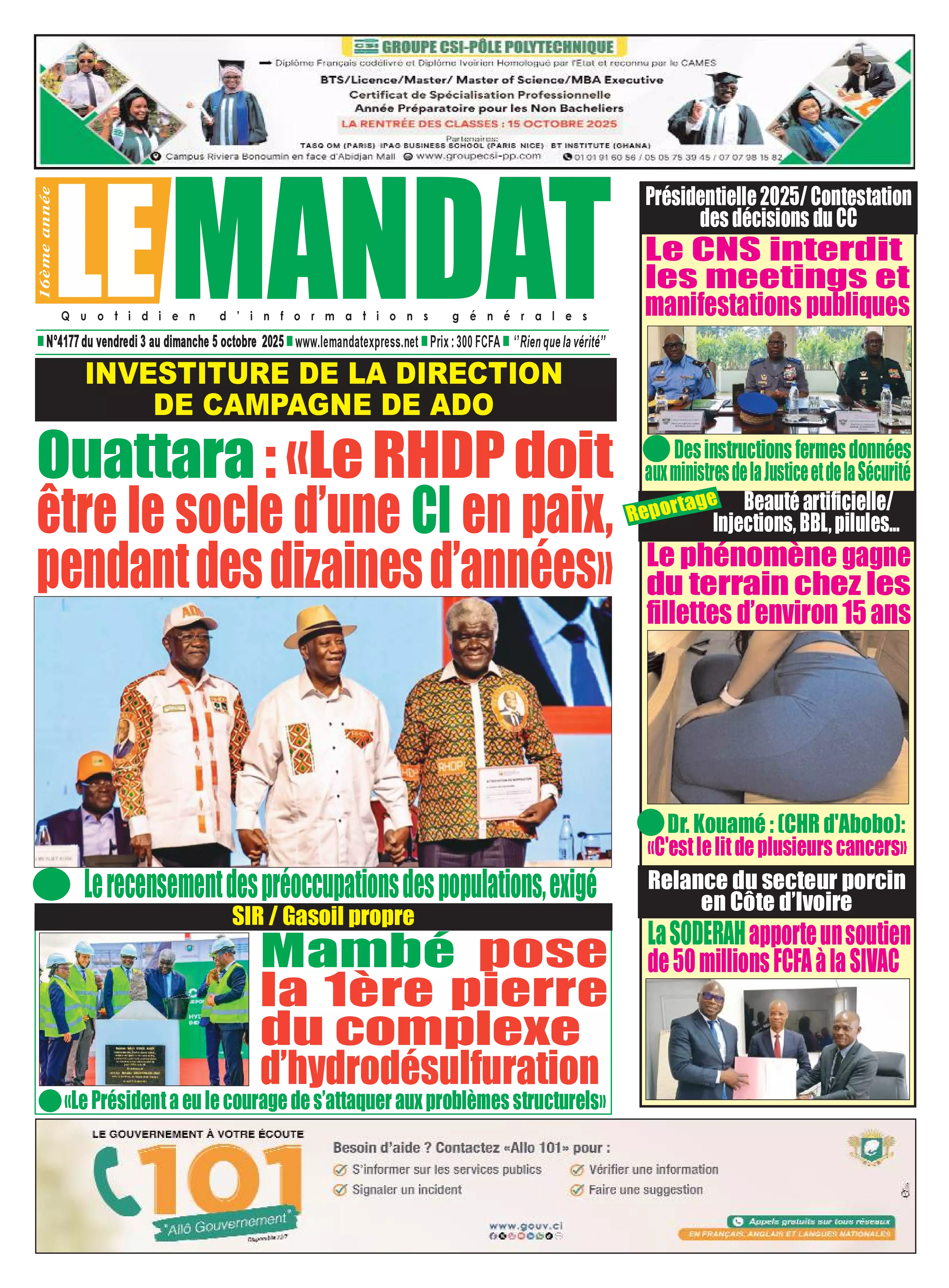 N° 4177 - 2025-10-03