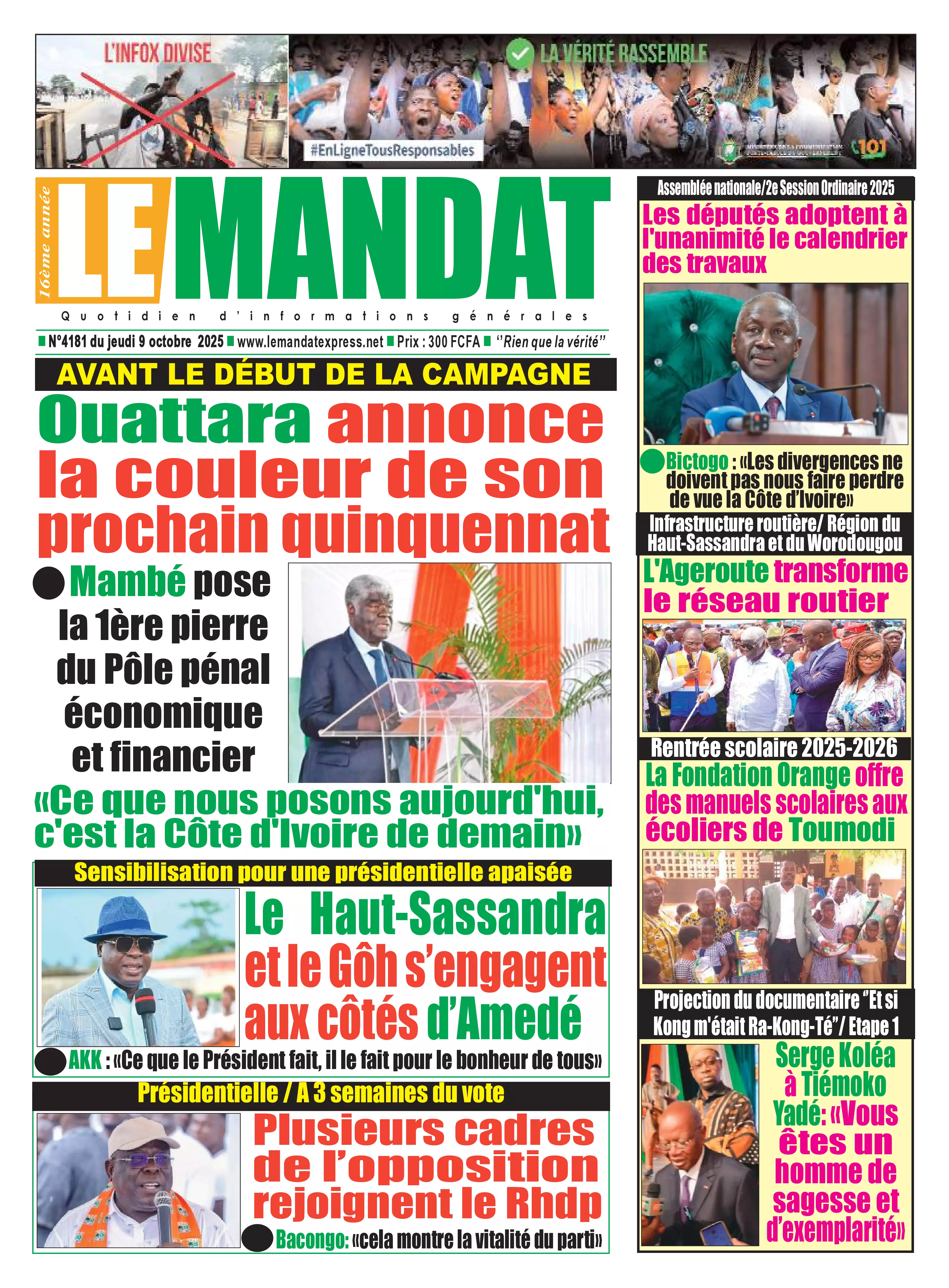N° 4181 - 2025-10-09