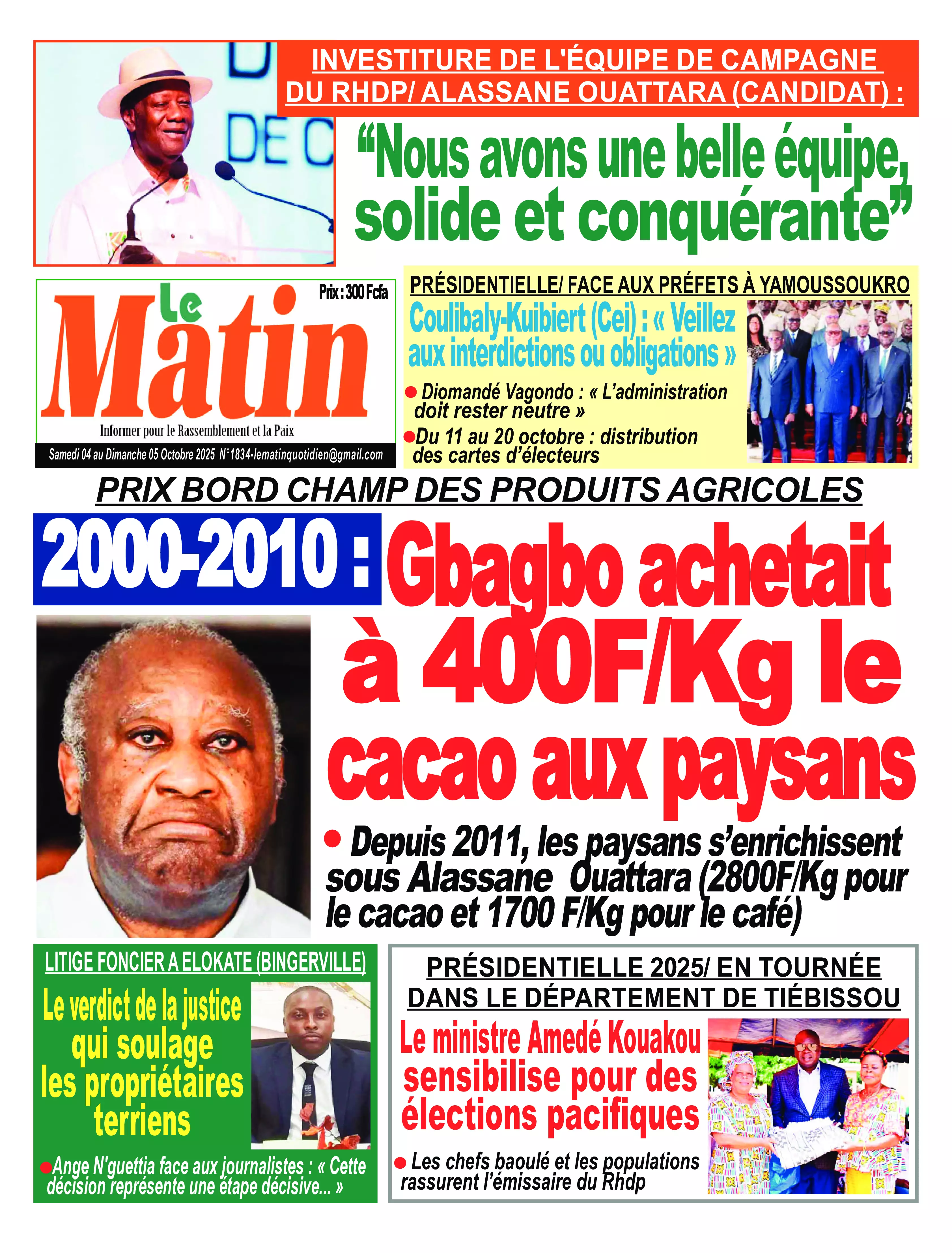 N° 1834 - 2025-10-04