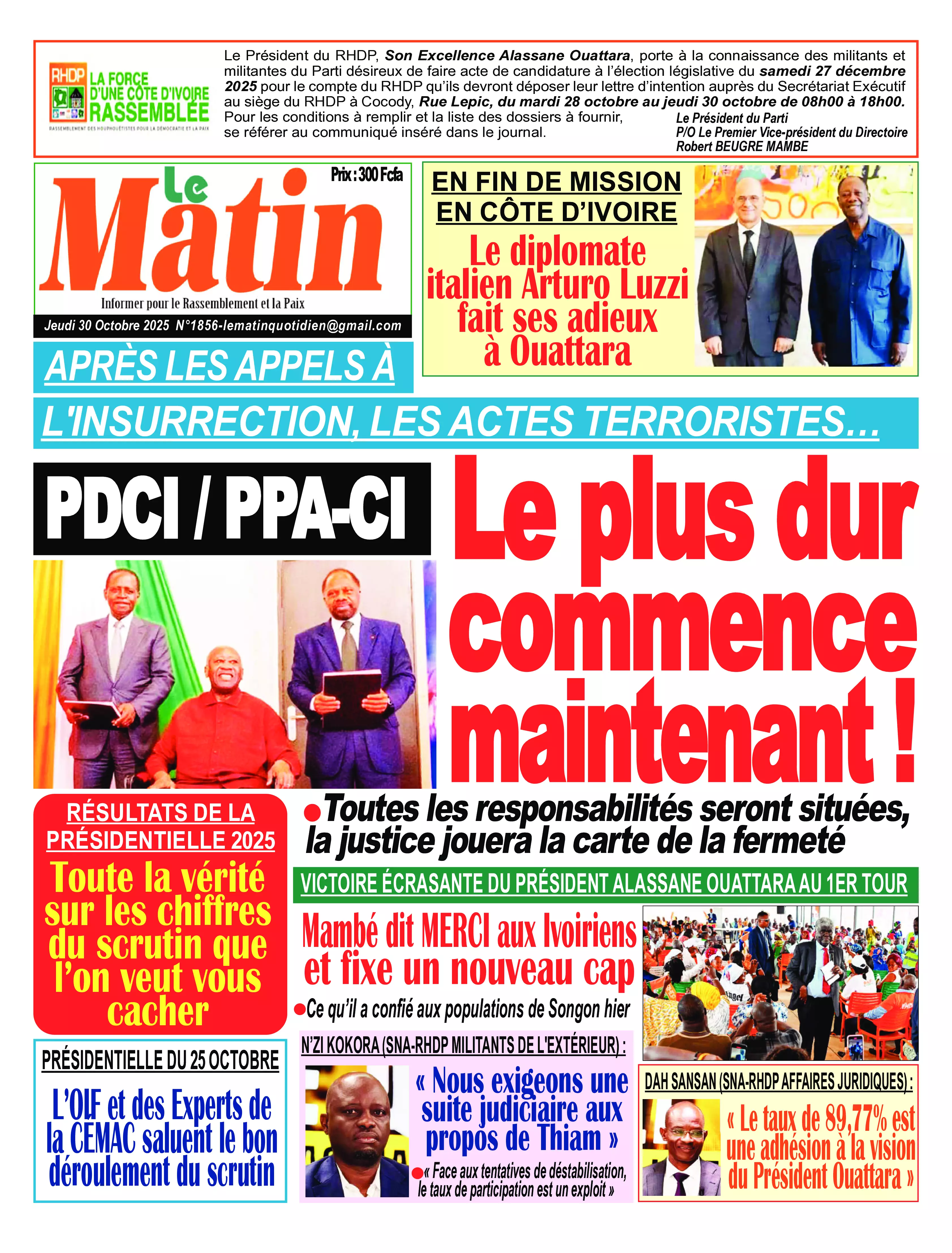 N° 1856 - 2025-10-30