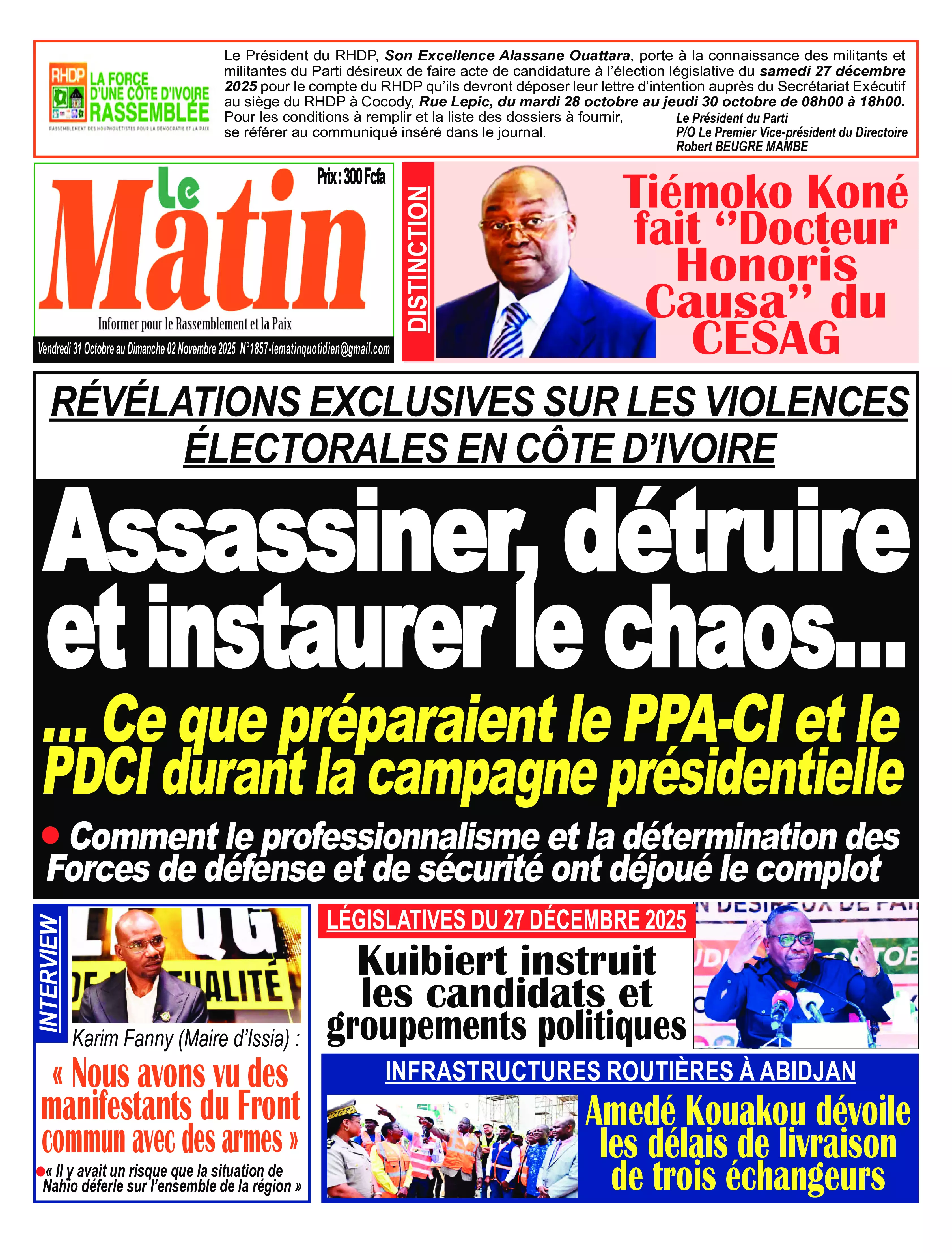 N° 1857 - 2025-10-31