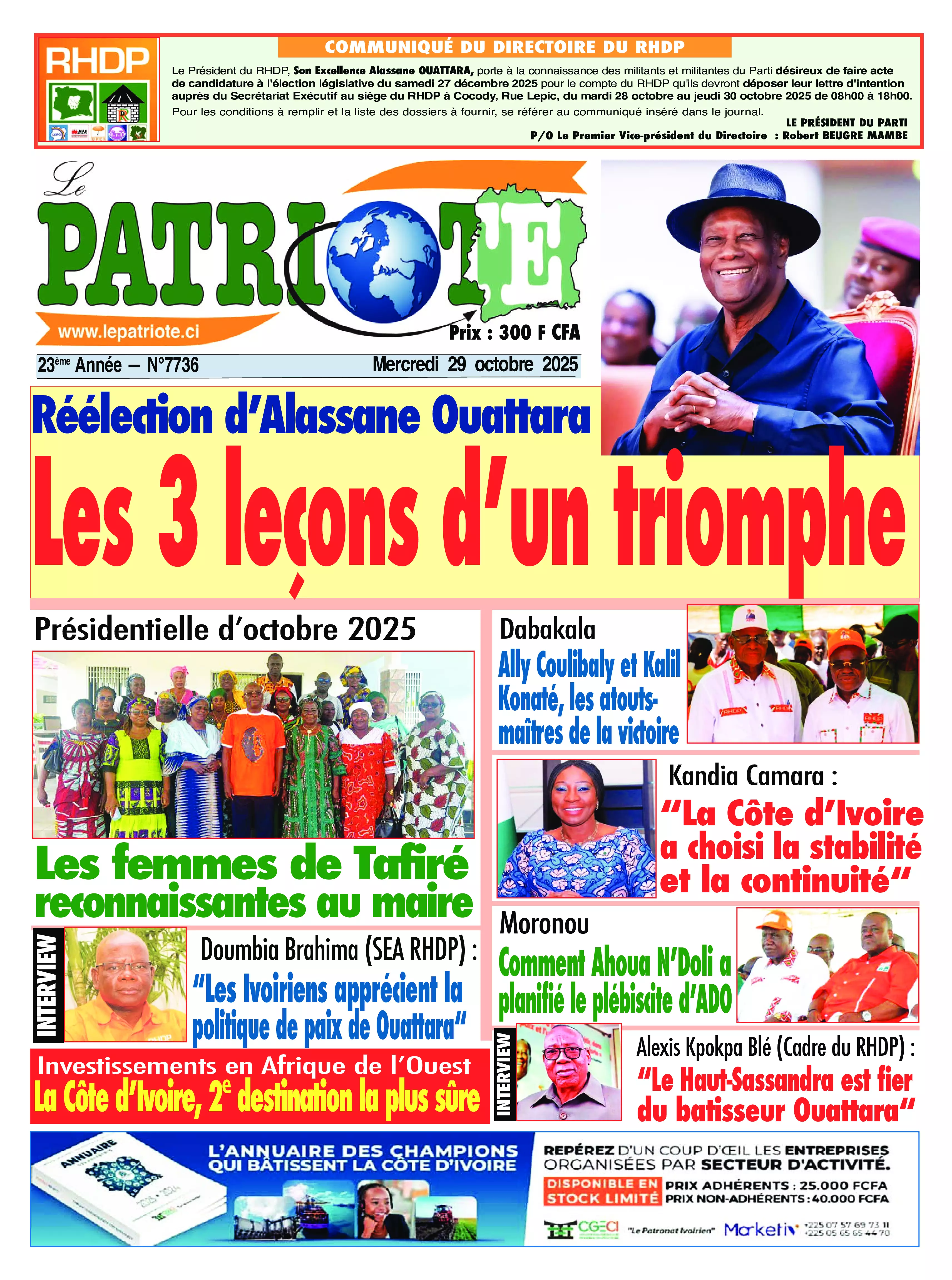 N° 7736 - 2025-10-29