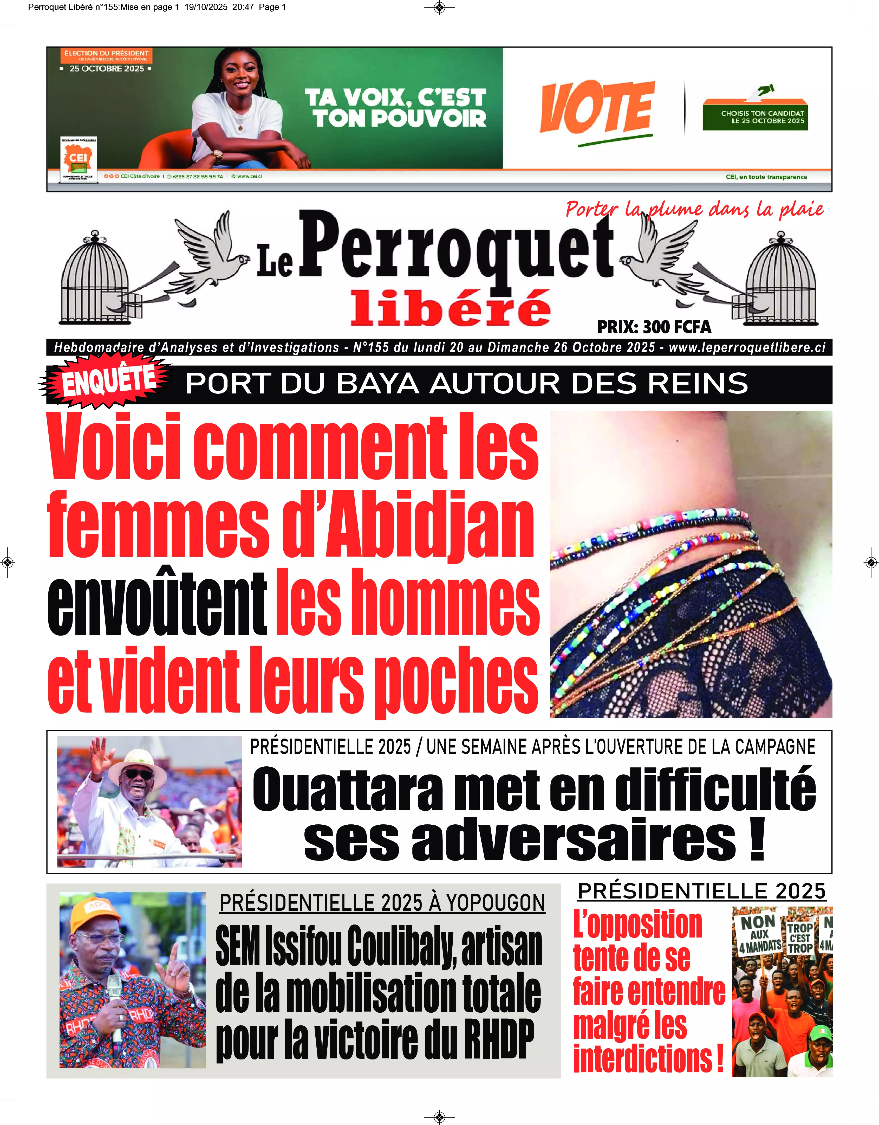 N° 155 - 2025-10-20