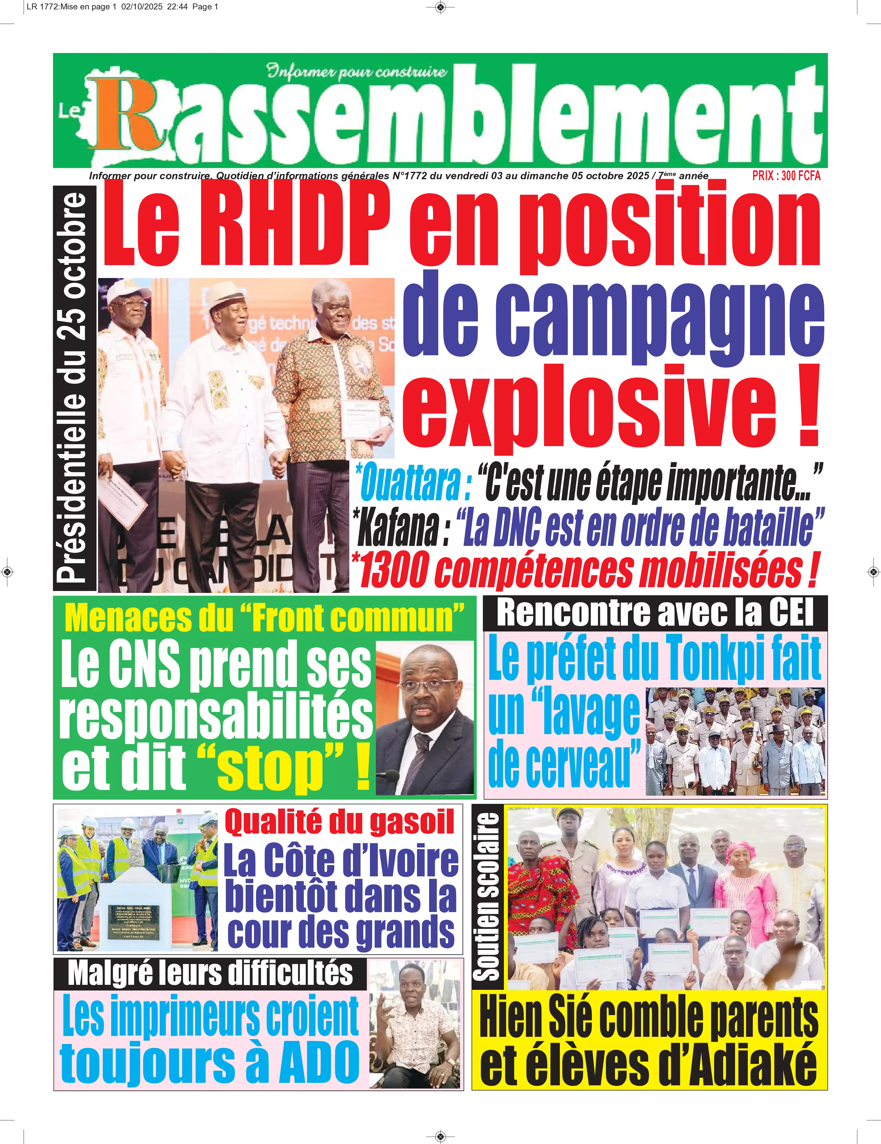 N° 1772 - 2025-10-03