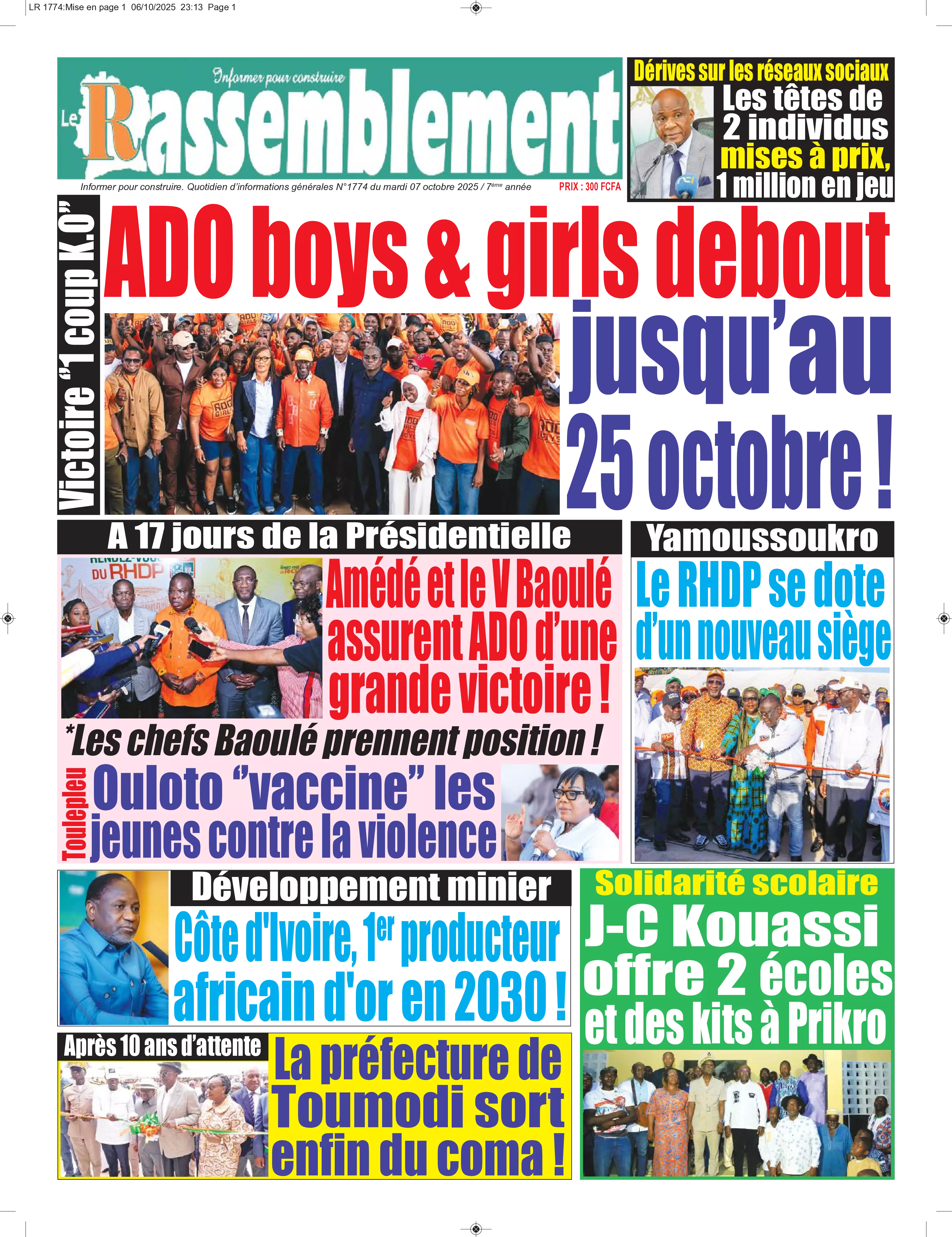 N° 1774 - 2025-10-07