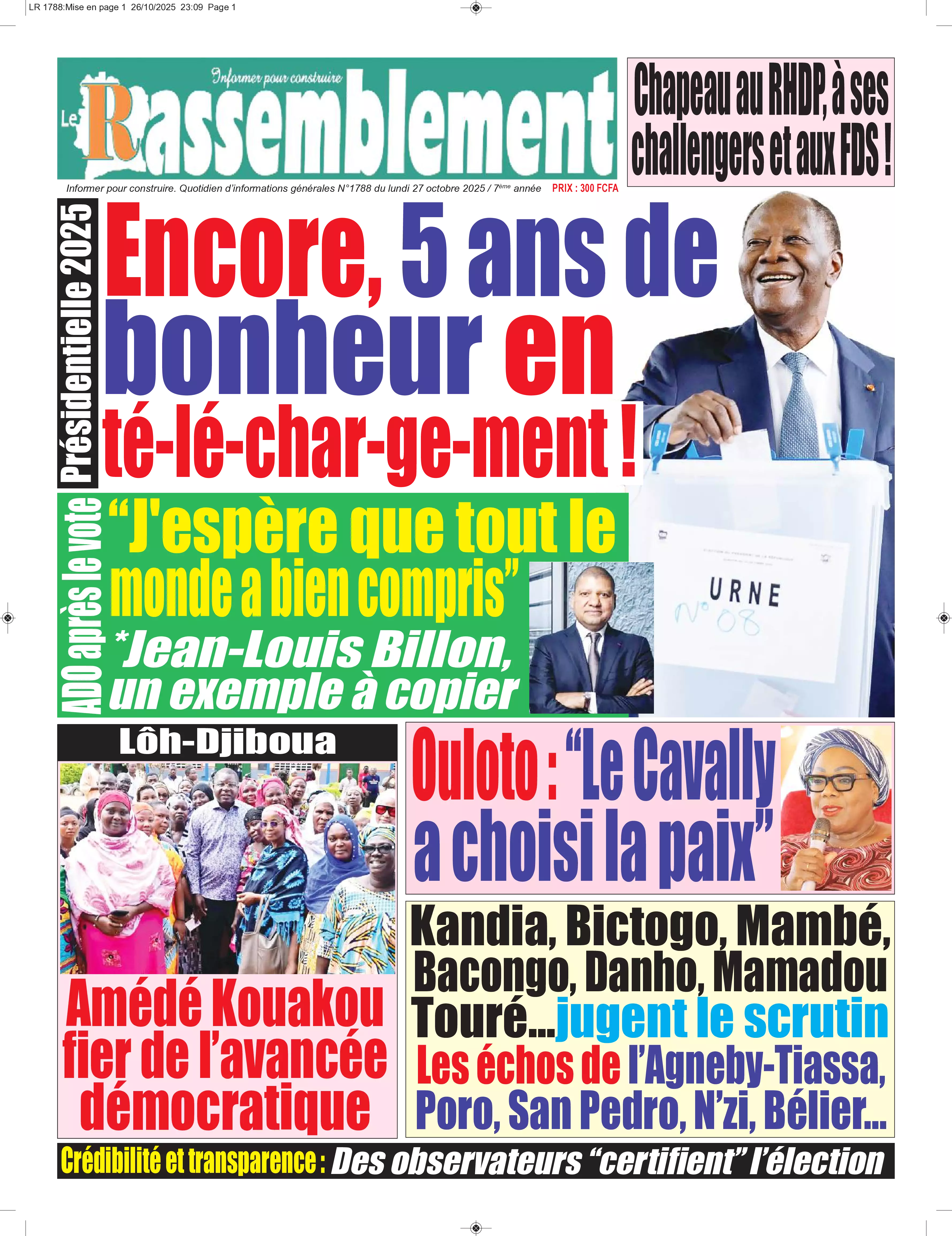 N° 1788 - 2025-10-27