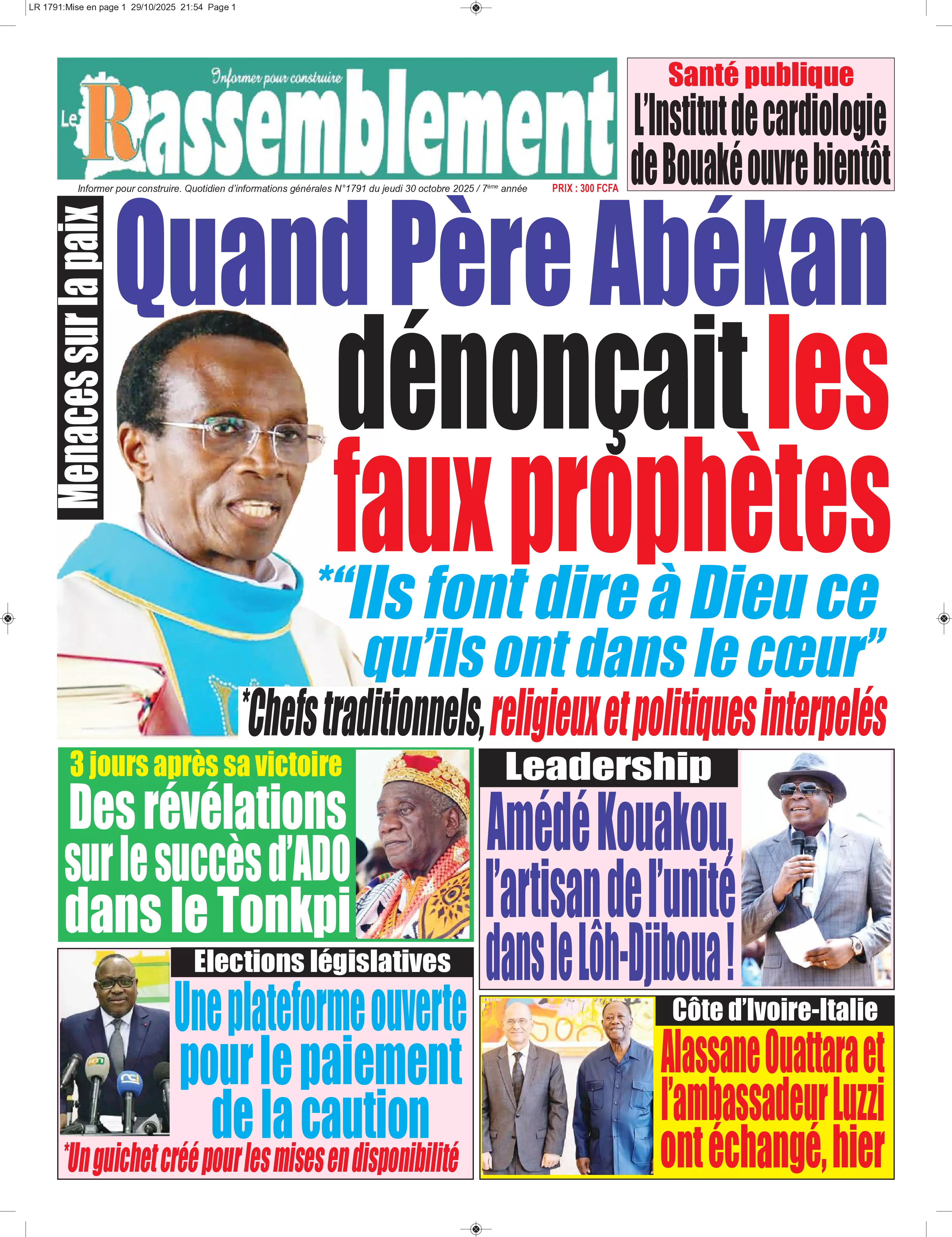 N° 1791 - 2025-10-30