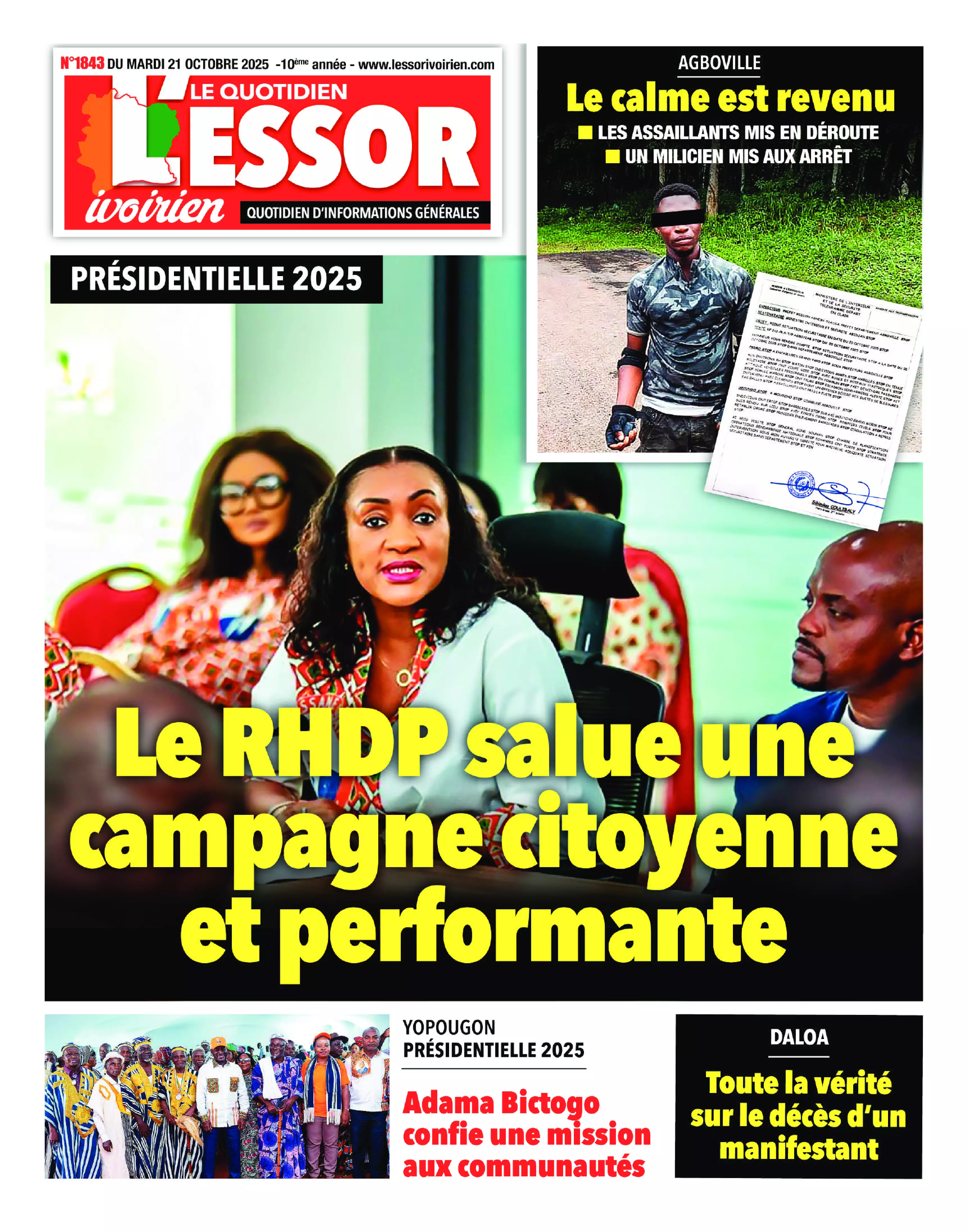 N° 1843 - 2025-10-21