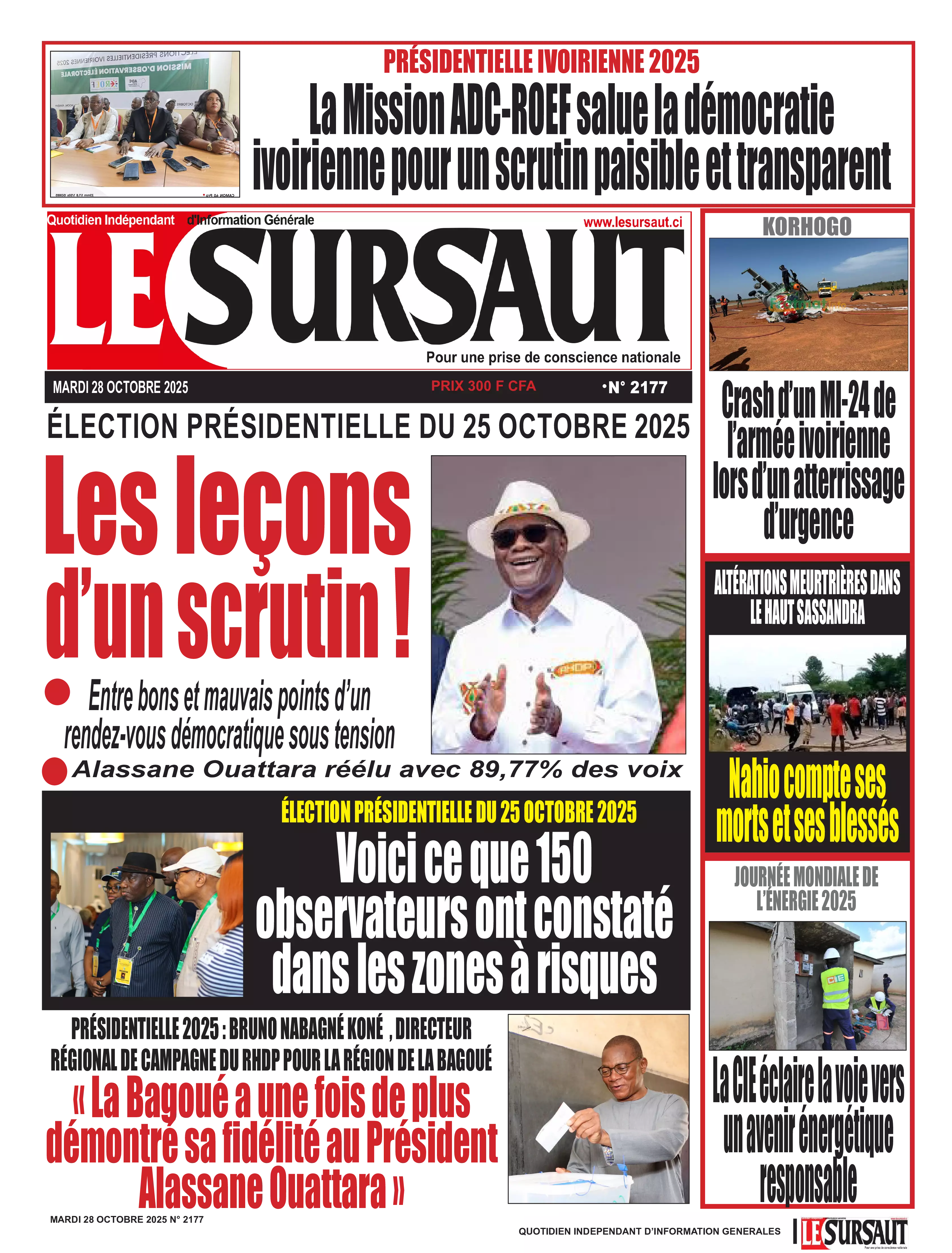 N° 2177 - 2025-10-28