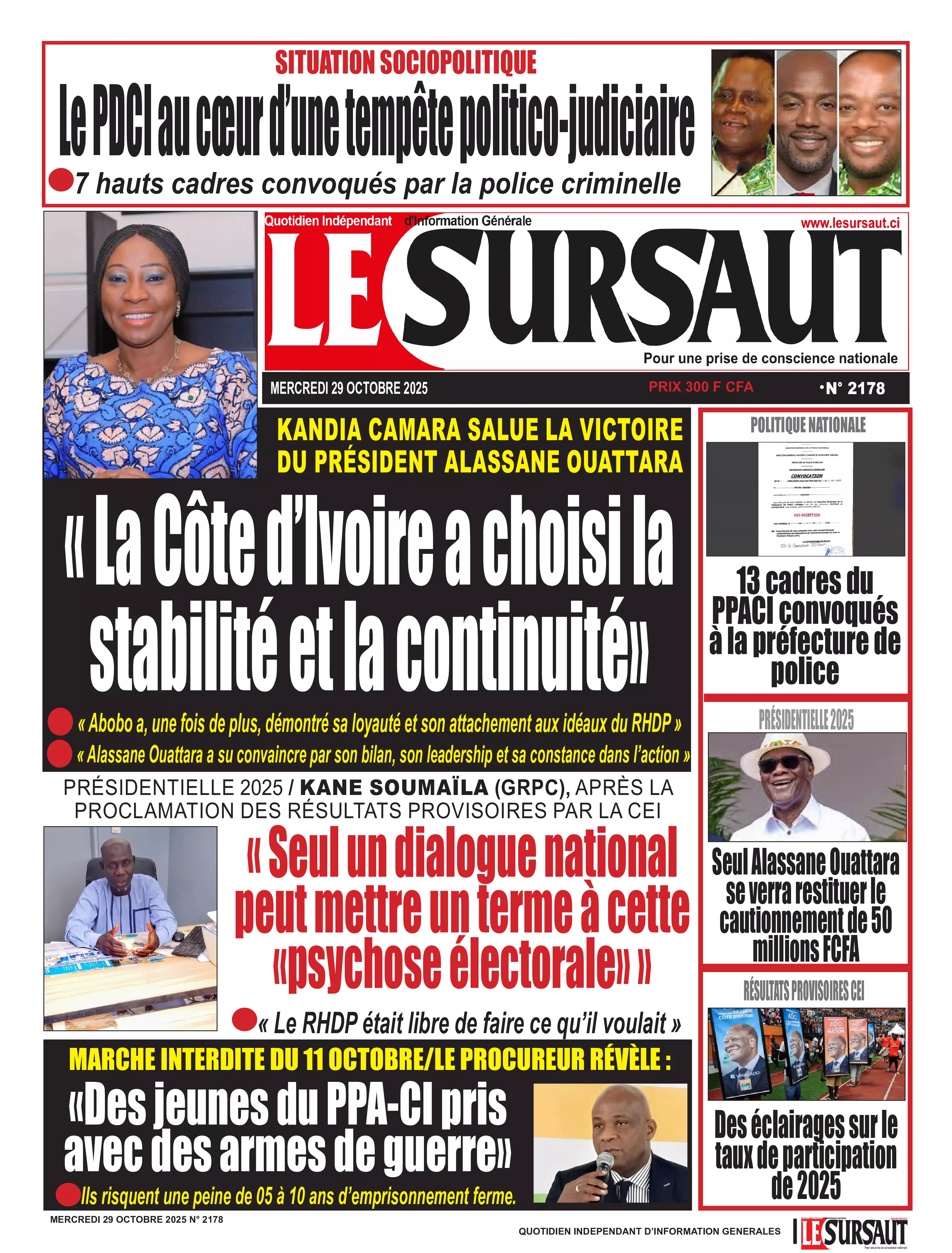 N° 2178 - 2025-10-29