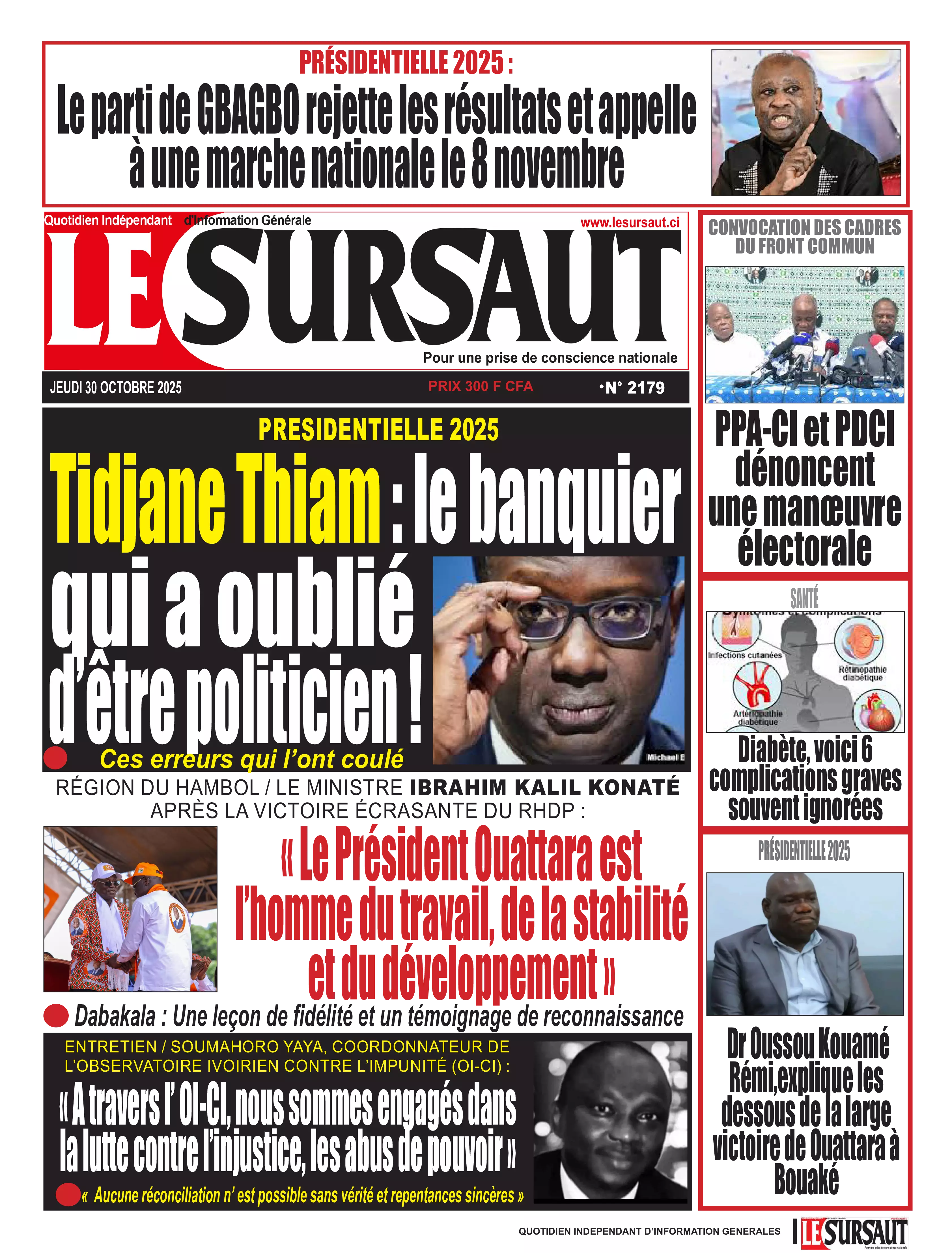 N° 2179 - 2025-10-30