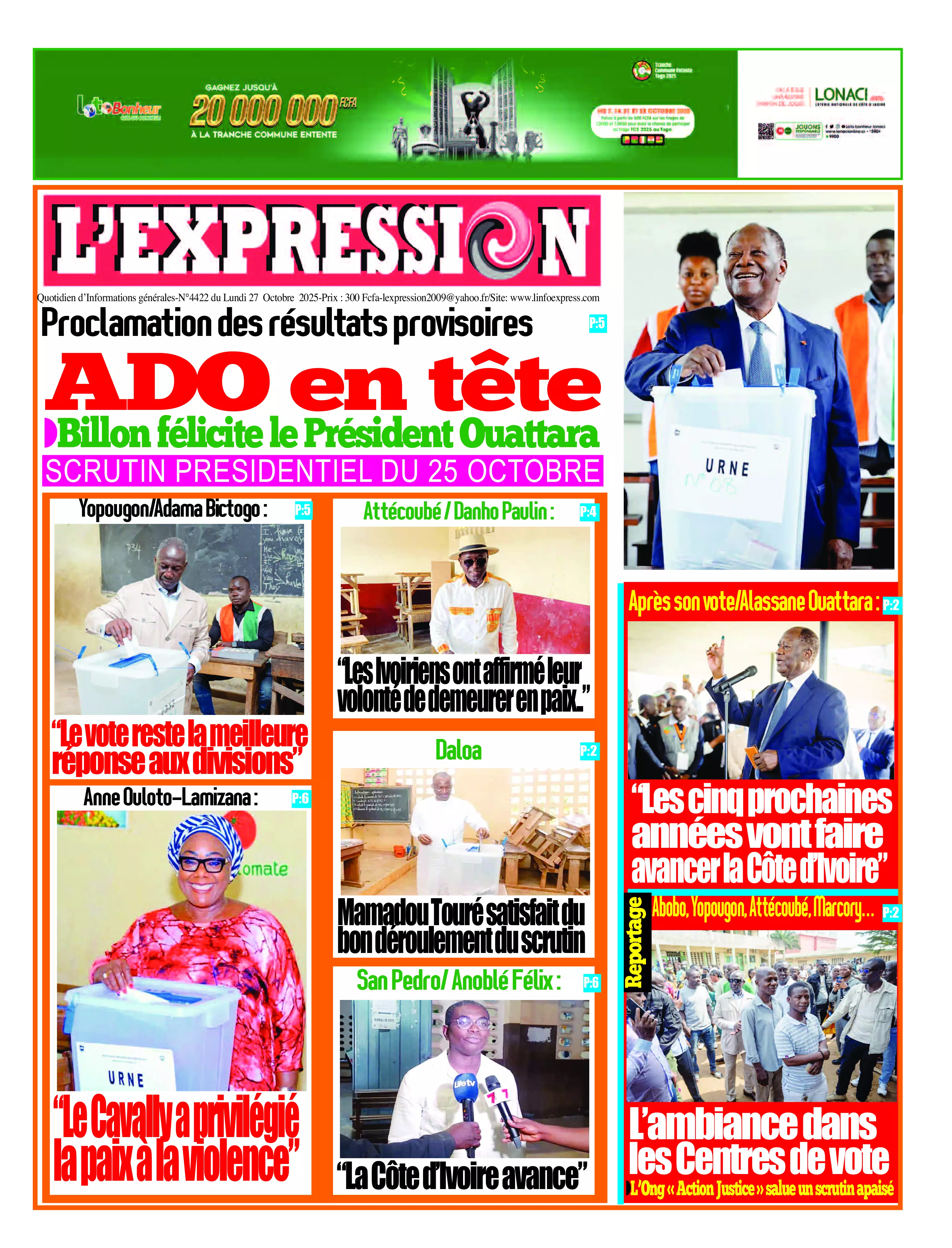 N° 4422 - 2025-10-27