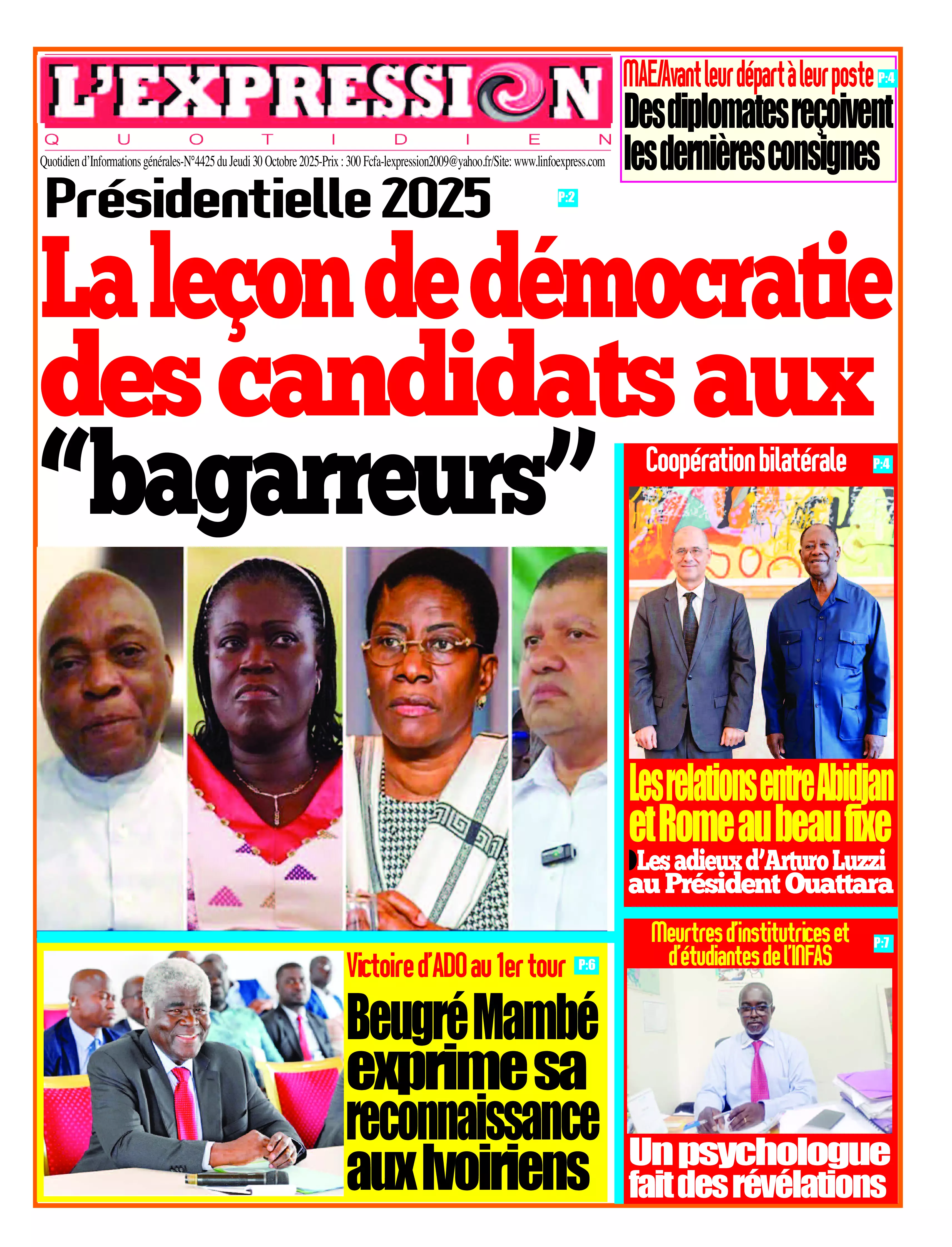 N° 4425 - 2025-10-30