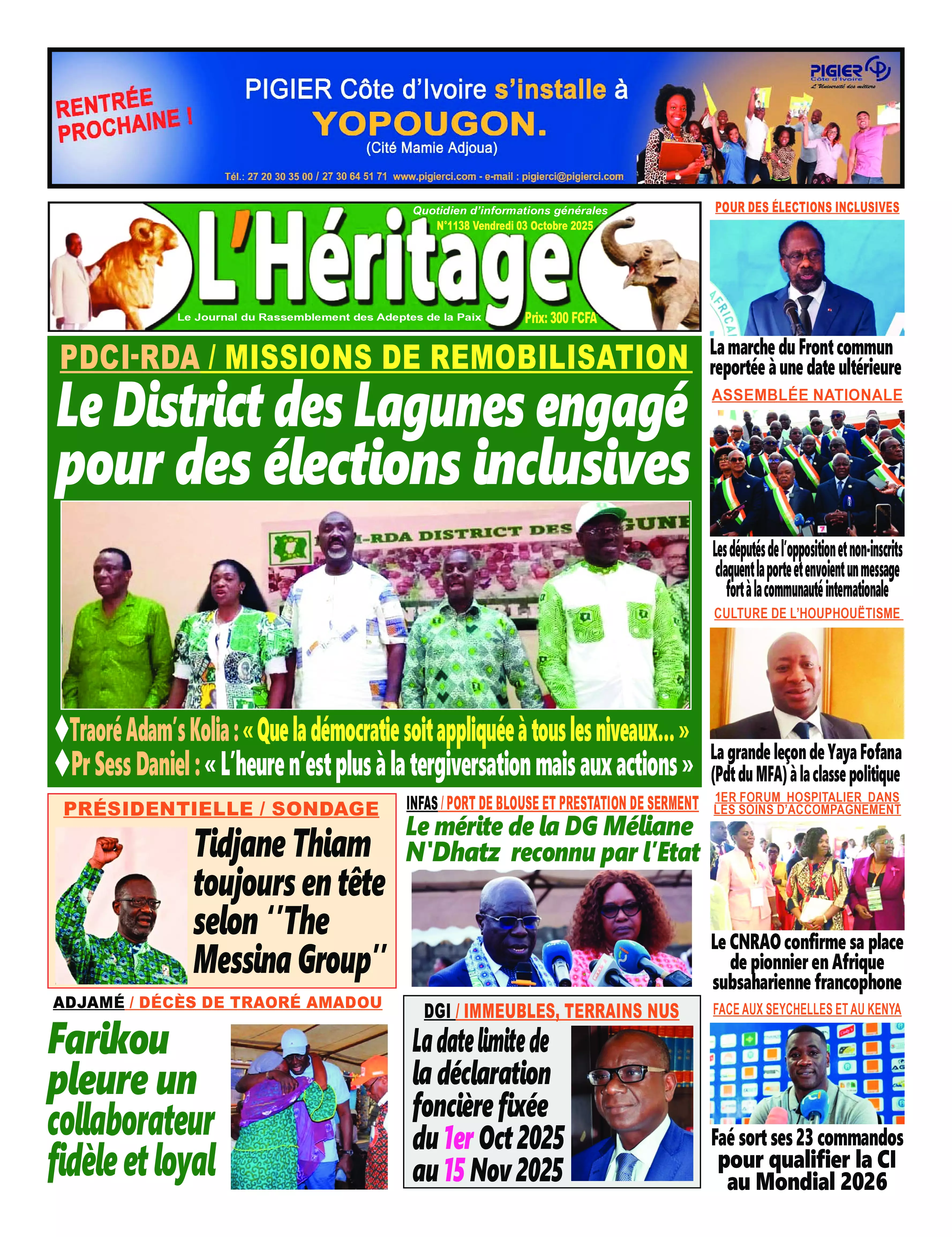 N° 1138 - 2025-10-03
