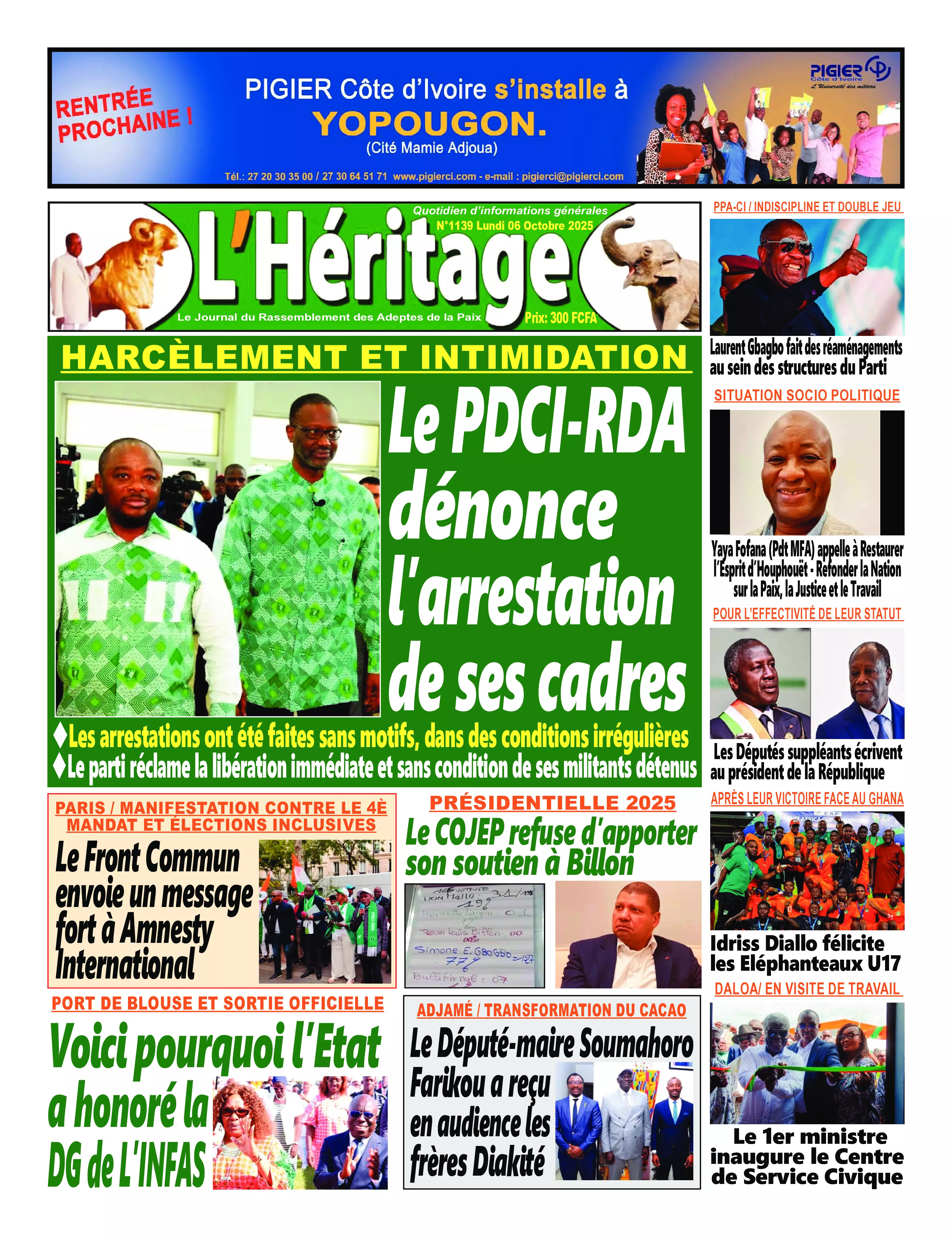 N° 1139 - 2025-10-06