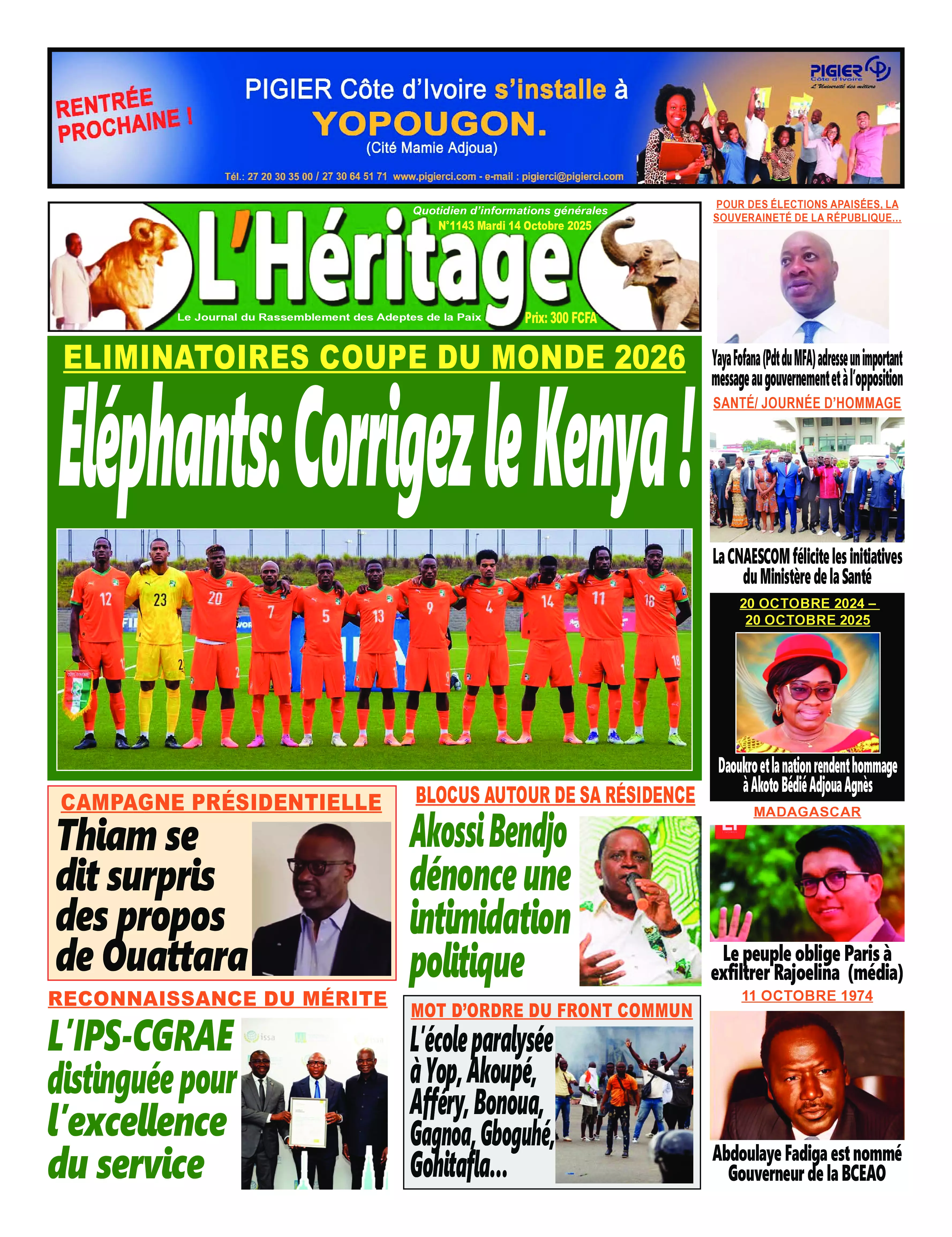 N° 1143 - 2025-10-14
