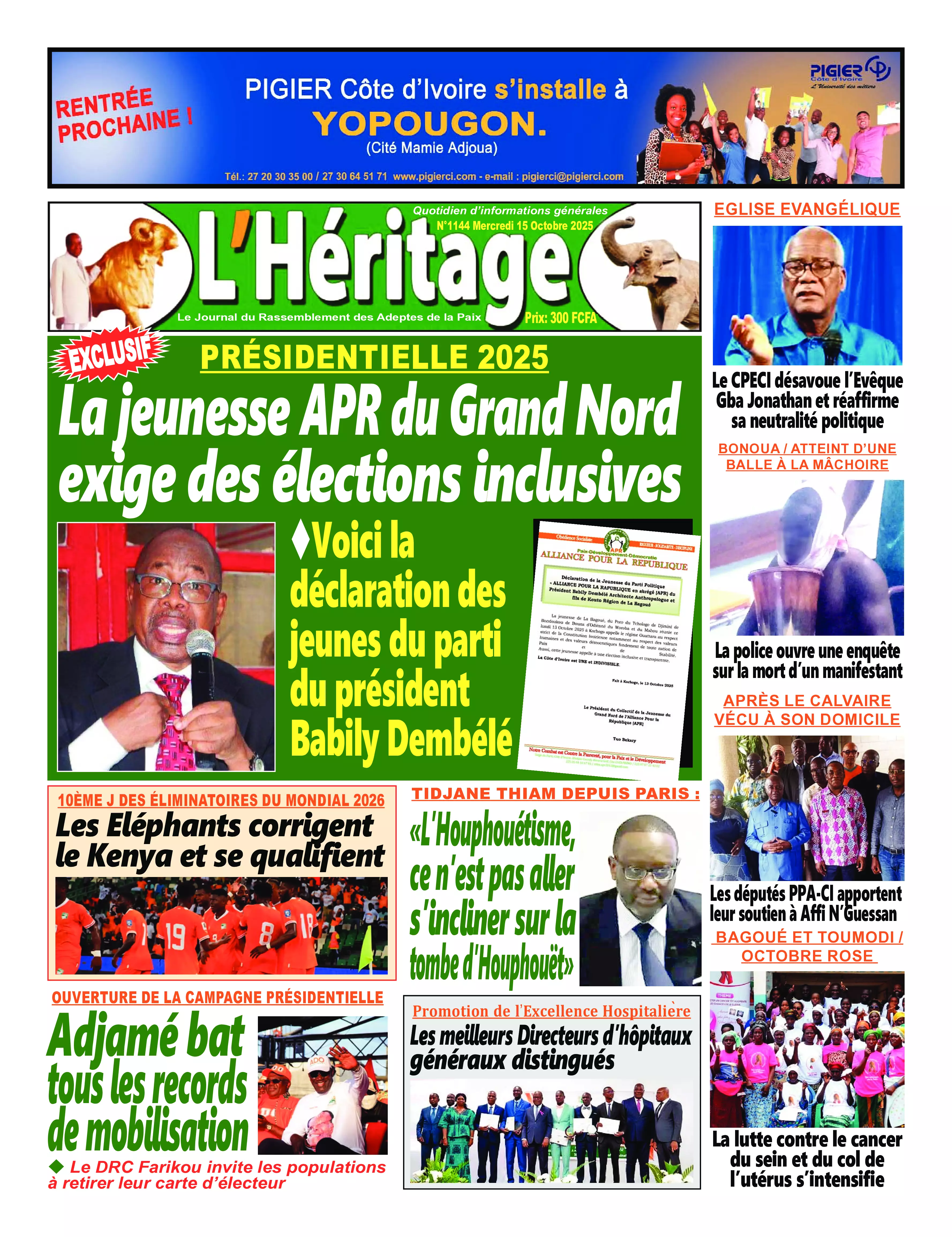 N° 1144 - 2025-10-15