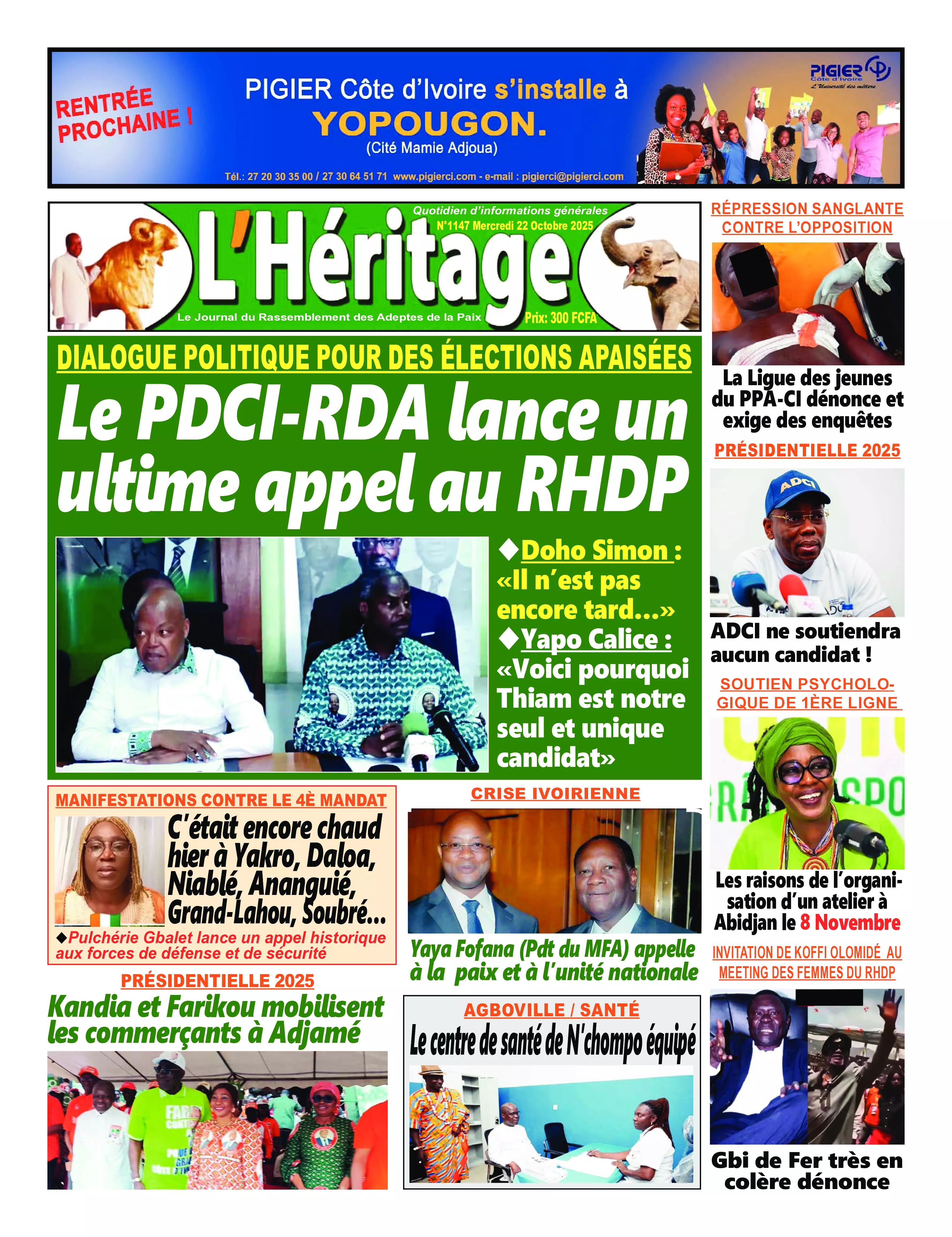 N° 1147 - 2025-10-21