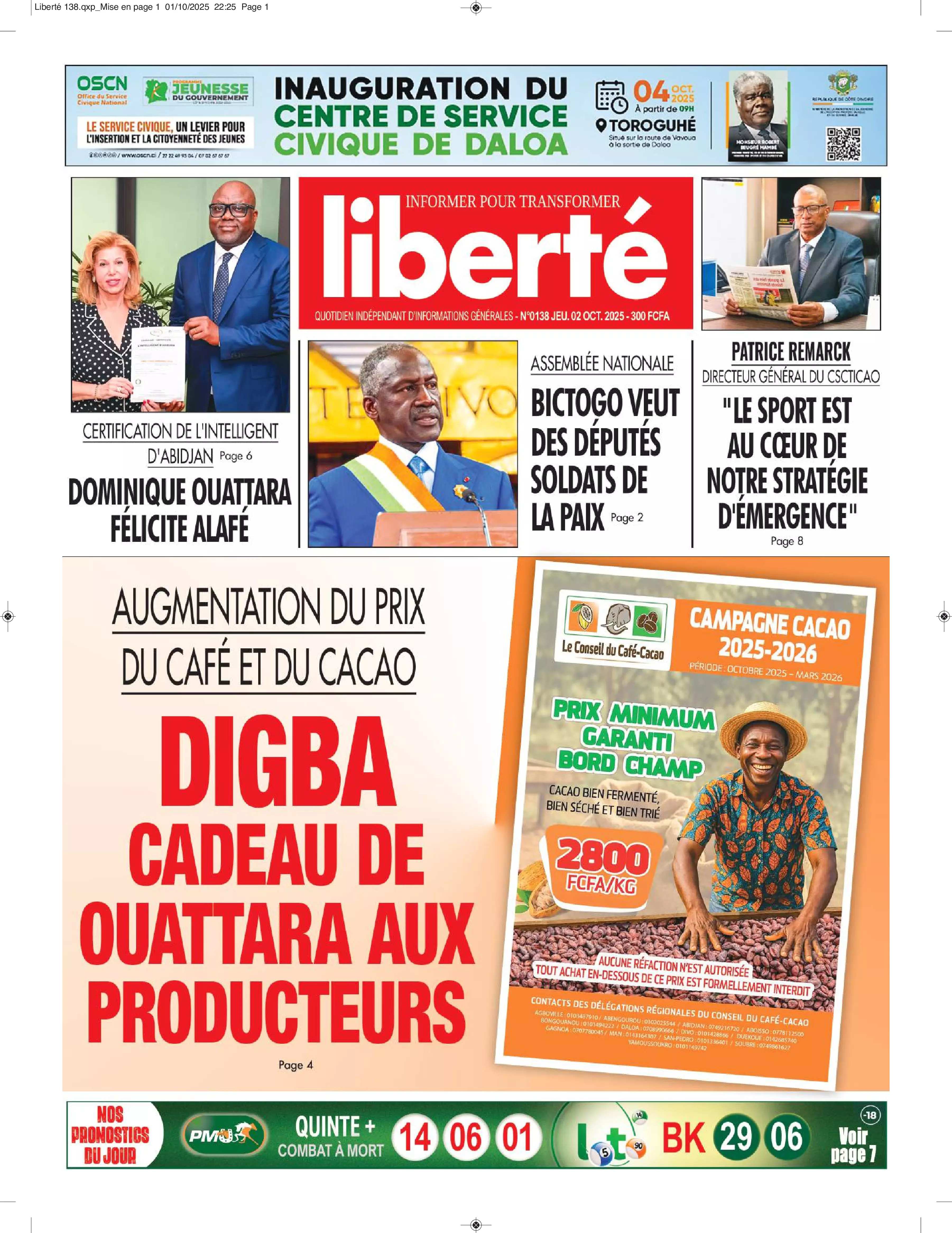 N° 138 - 2025-10-02