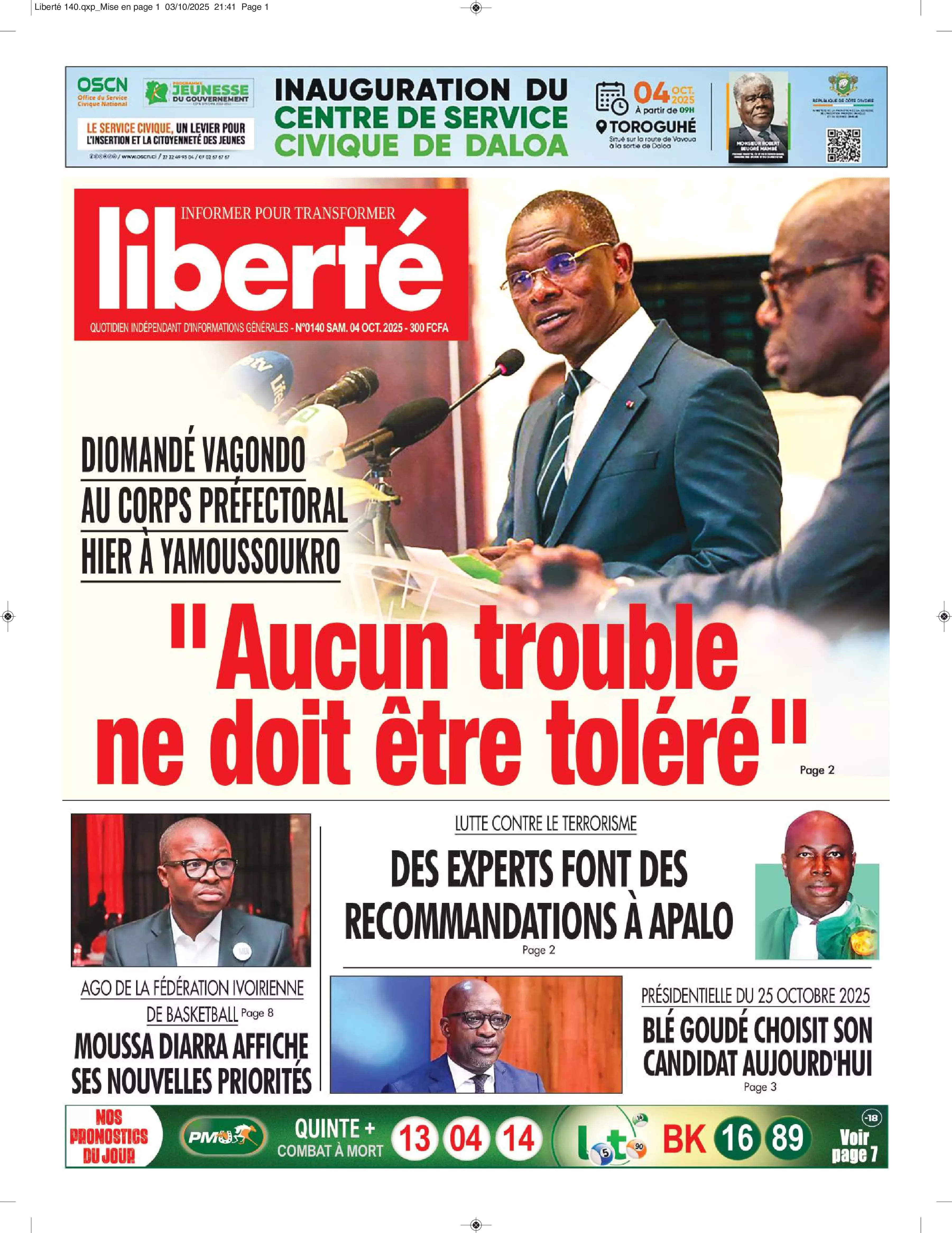 N° 140 - 2025-10-04