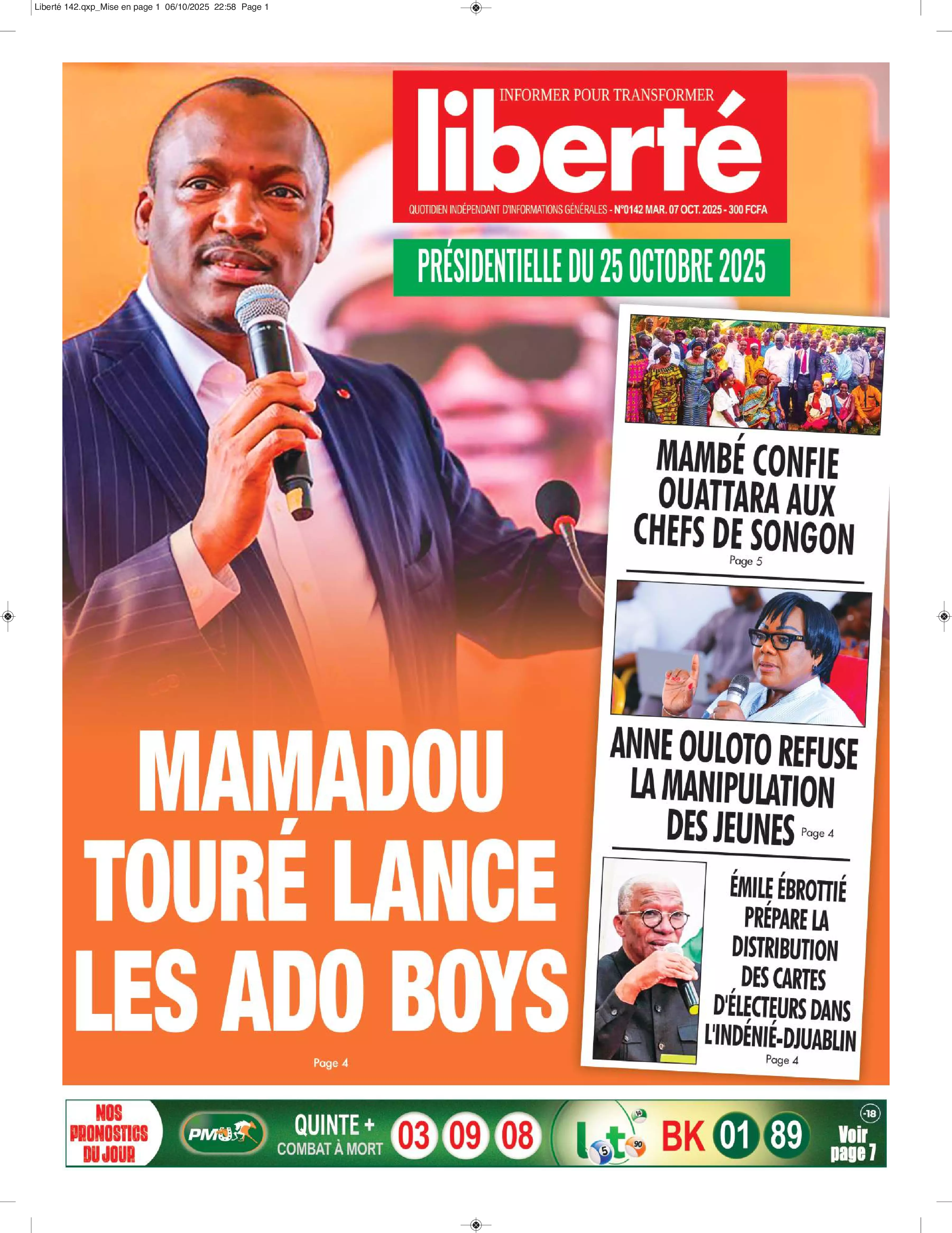 N° 142 - 2025-10-07