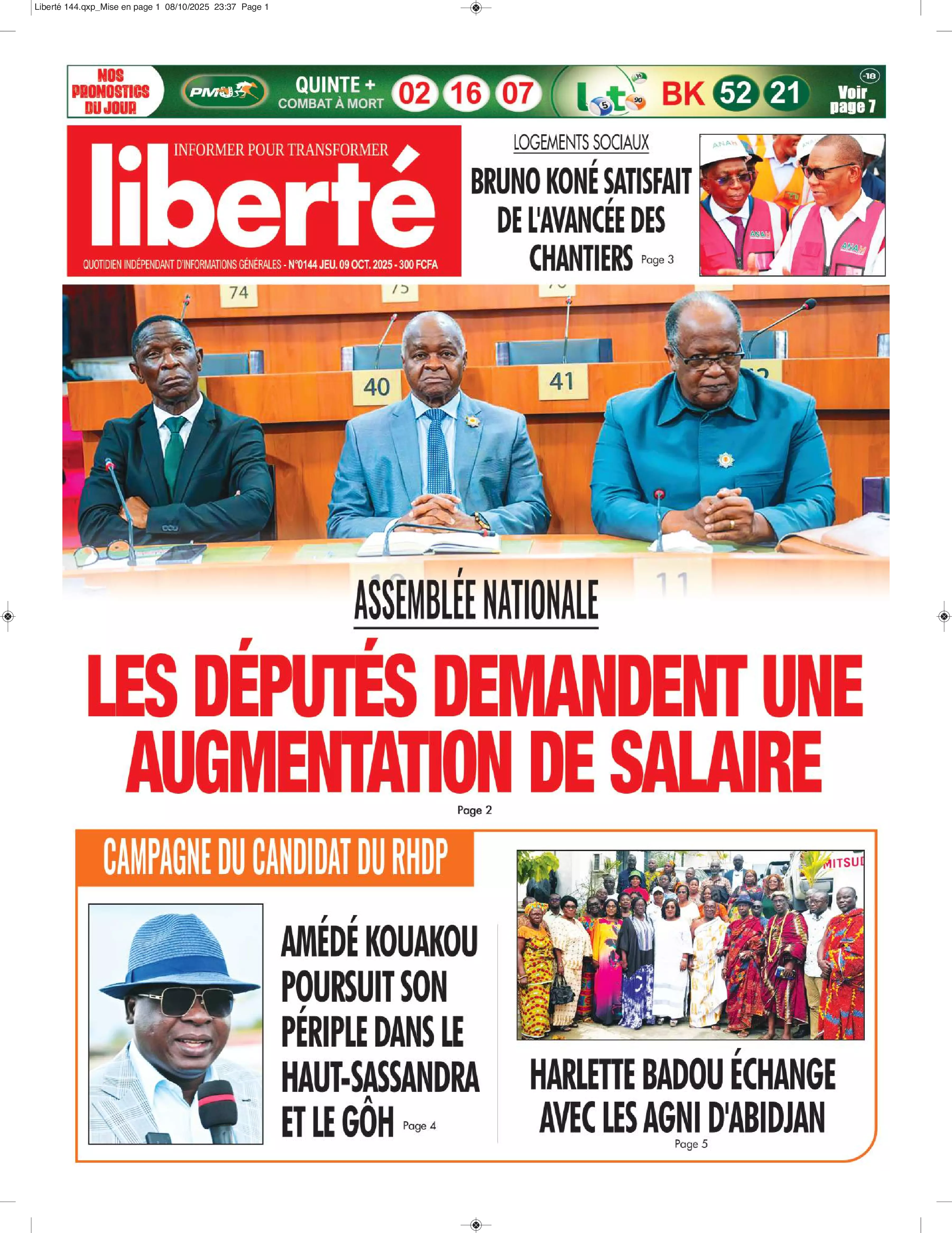 N° 144 - 2025-10-09