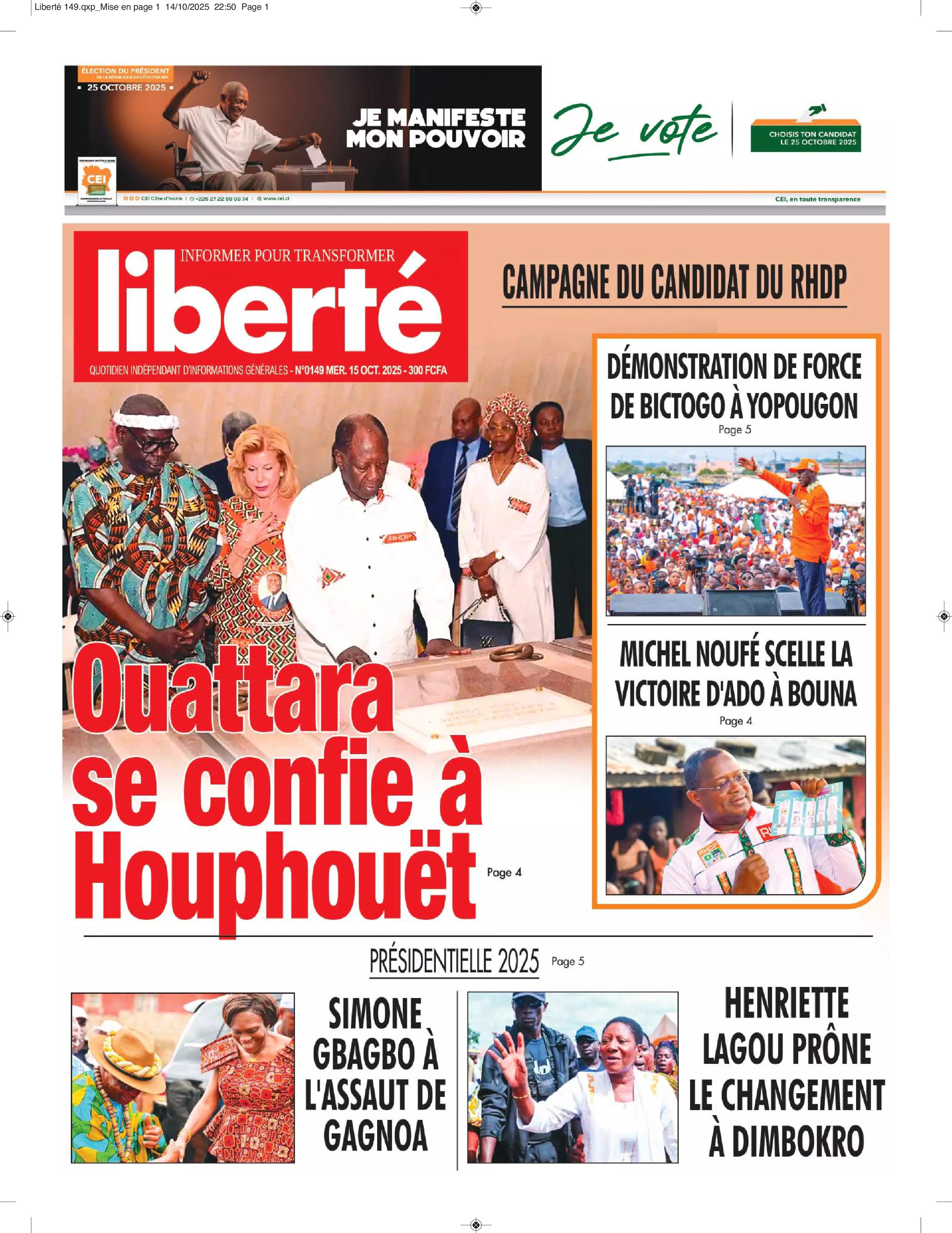 N° 149 - 2025-10-15