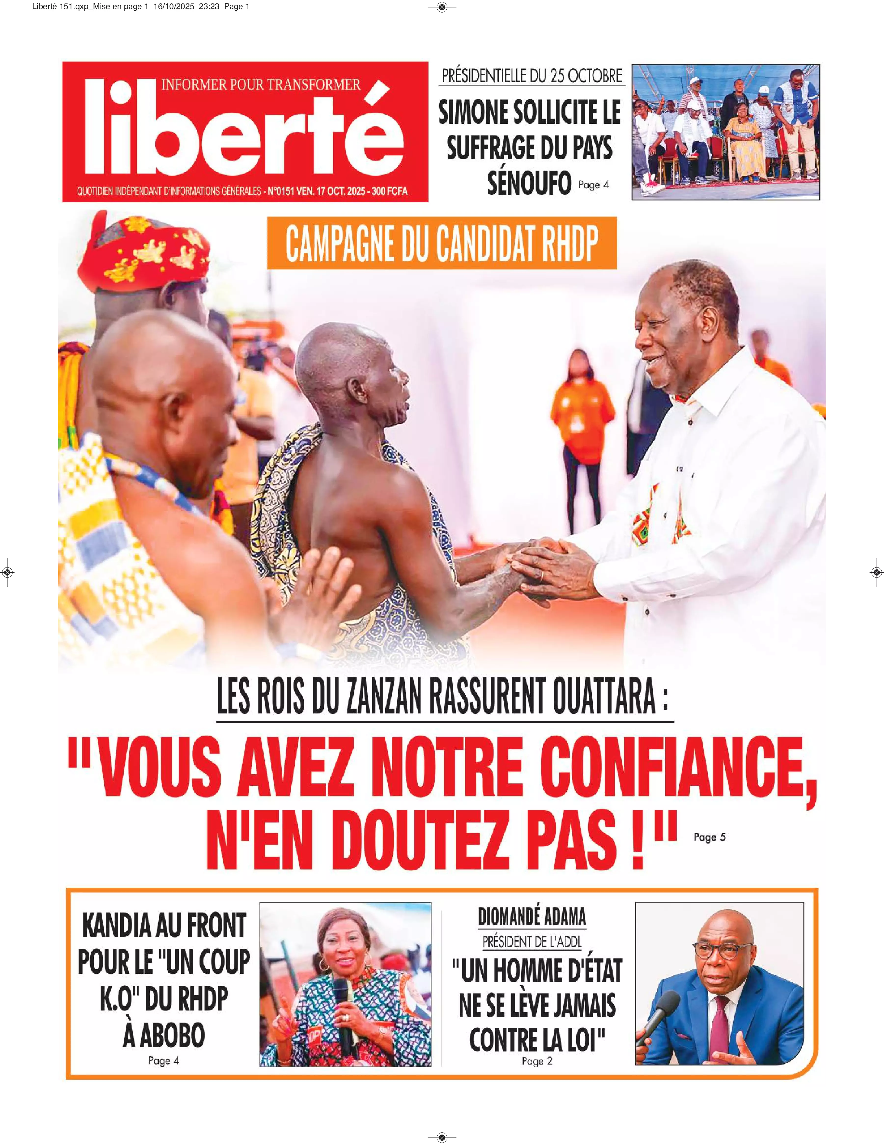 N° 151 - 2025-10-17